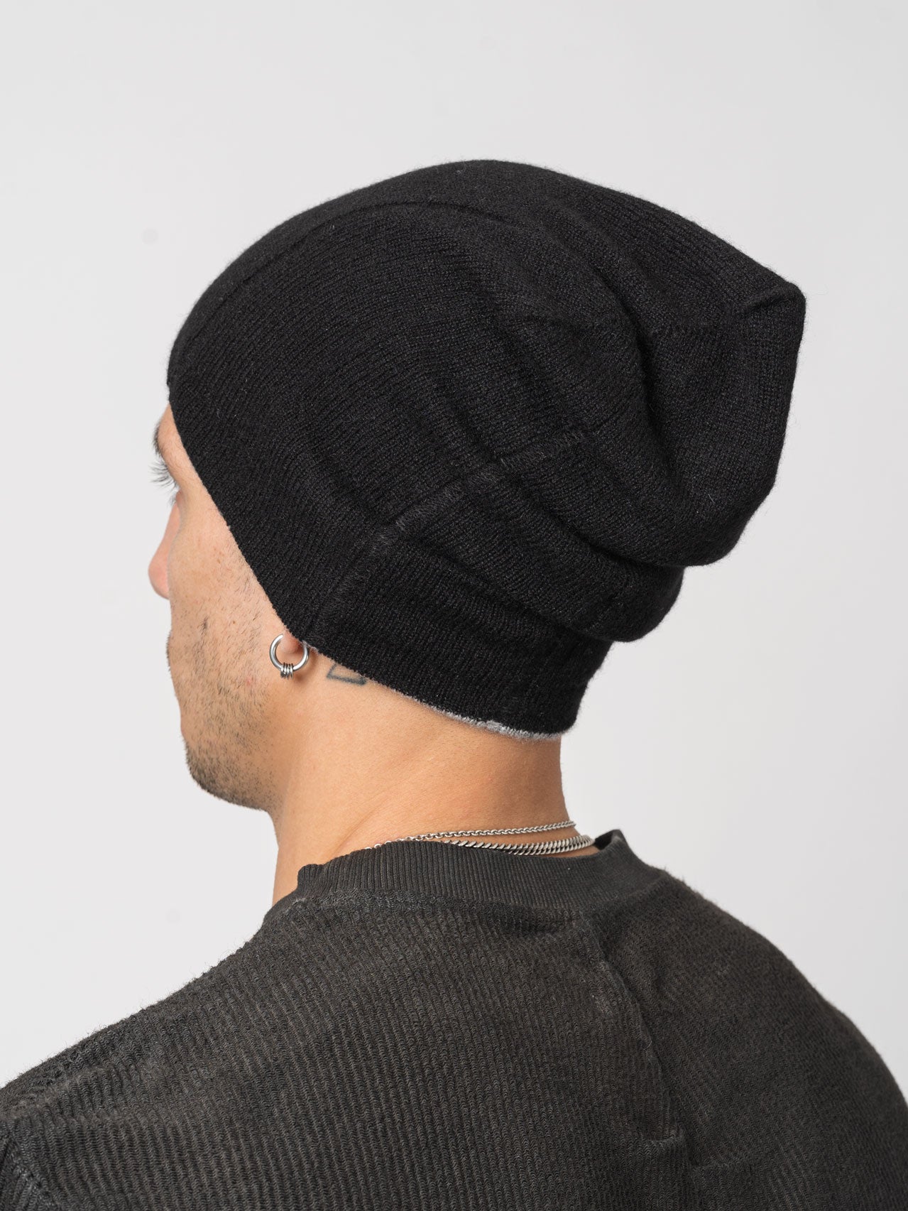 Cashmere Reversible Beanie