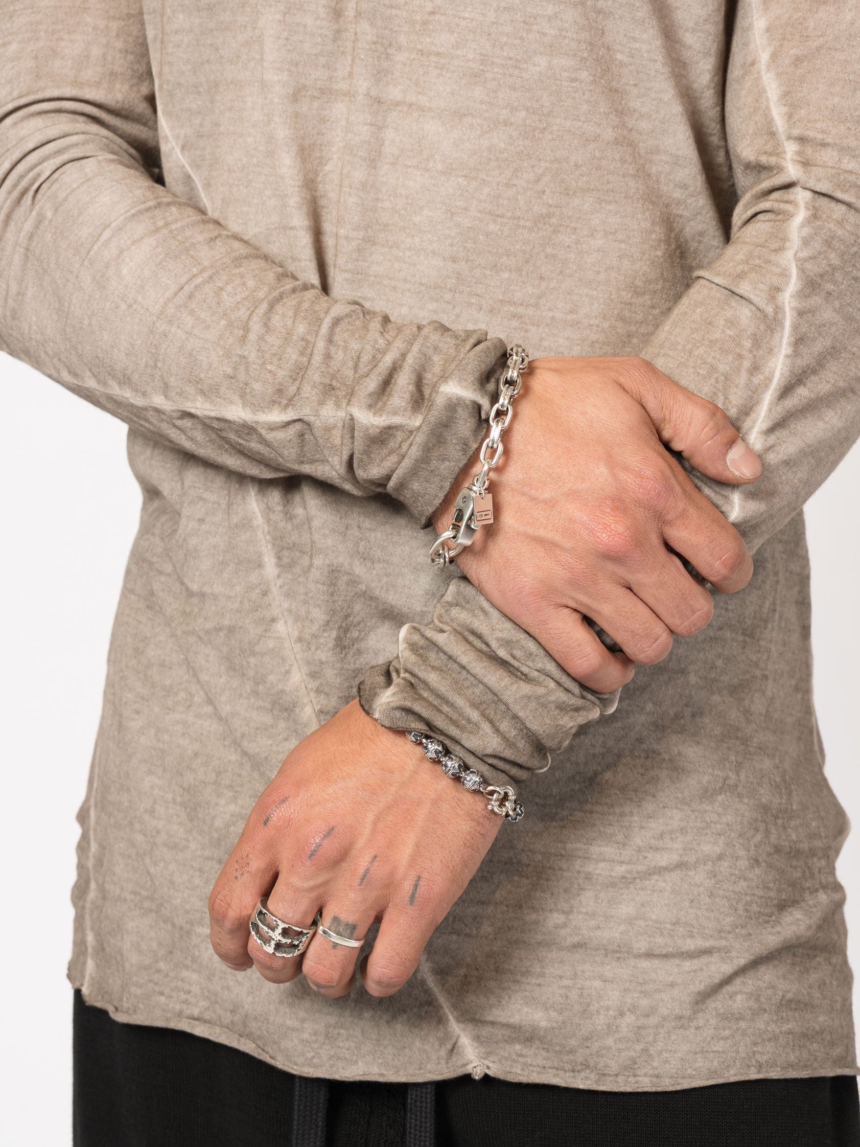Raw Seam Long Sleeve T-Shirt
