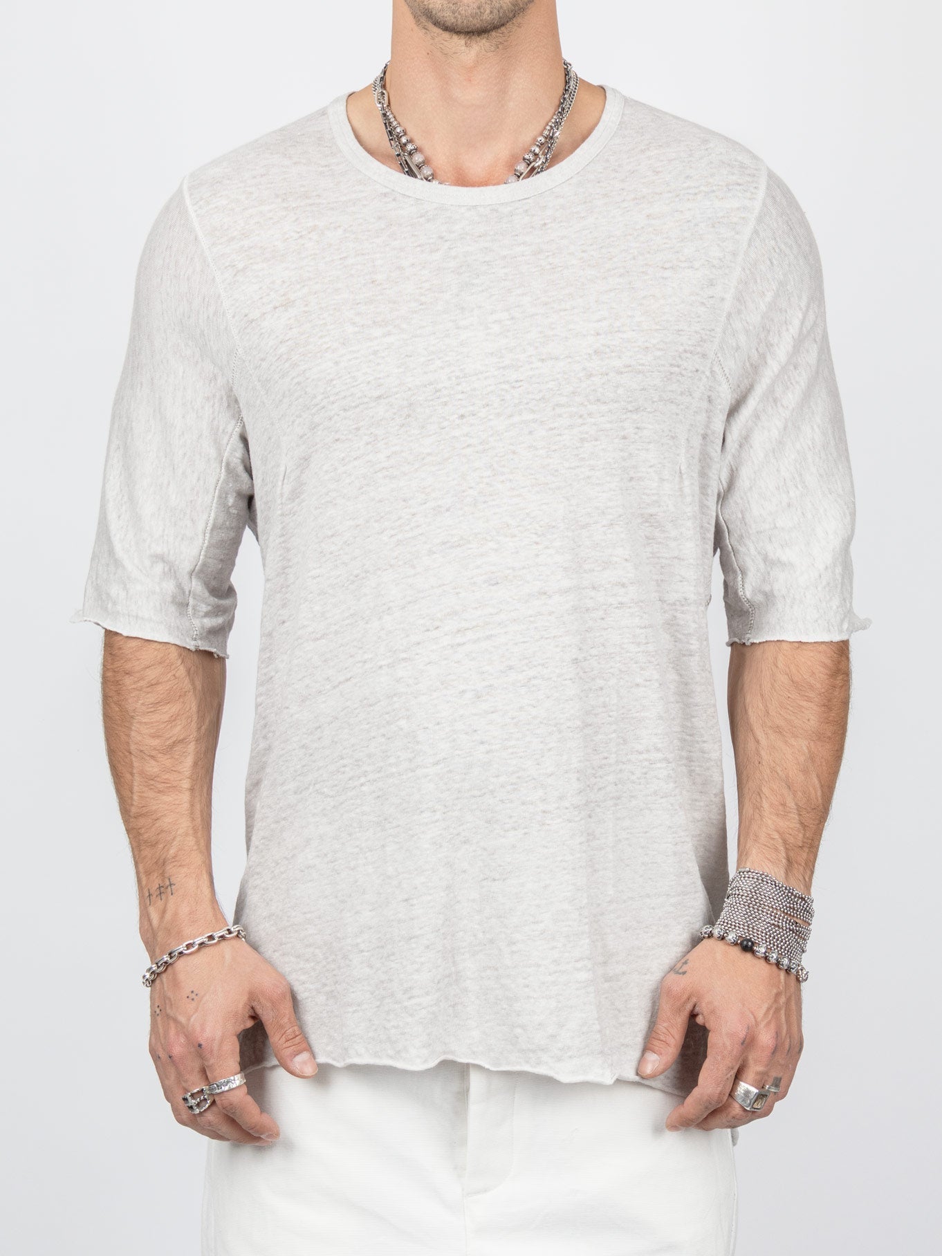 Staple 69 Linen Jersey T-Shirt - INN7