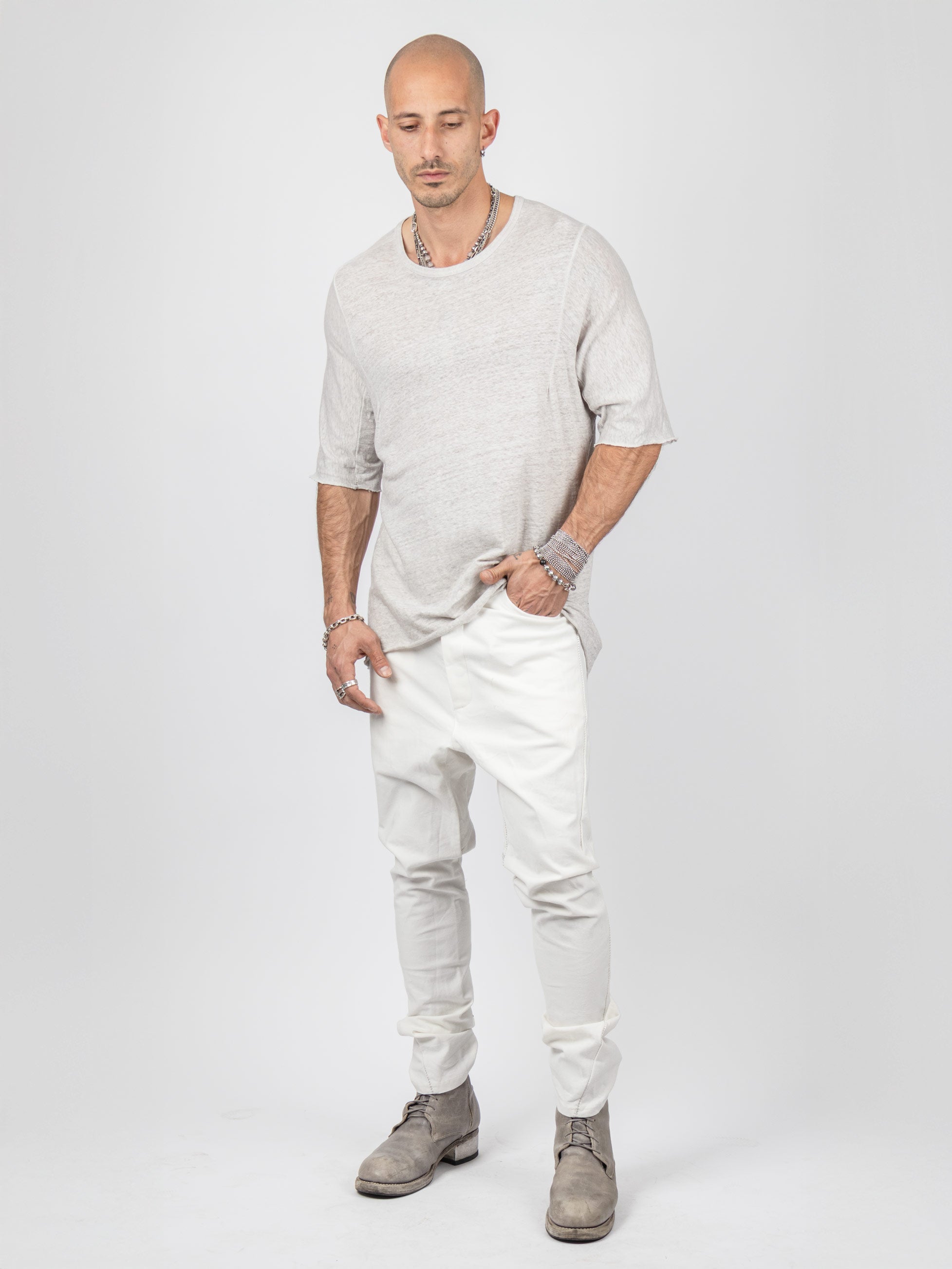 Staple 69 Linen Jersey T-Shirt - INN7