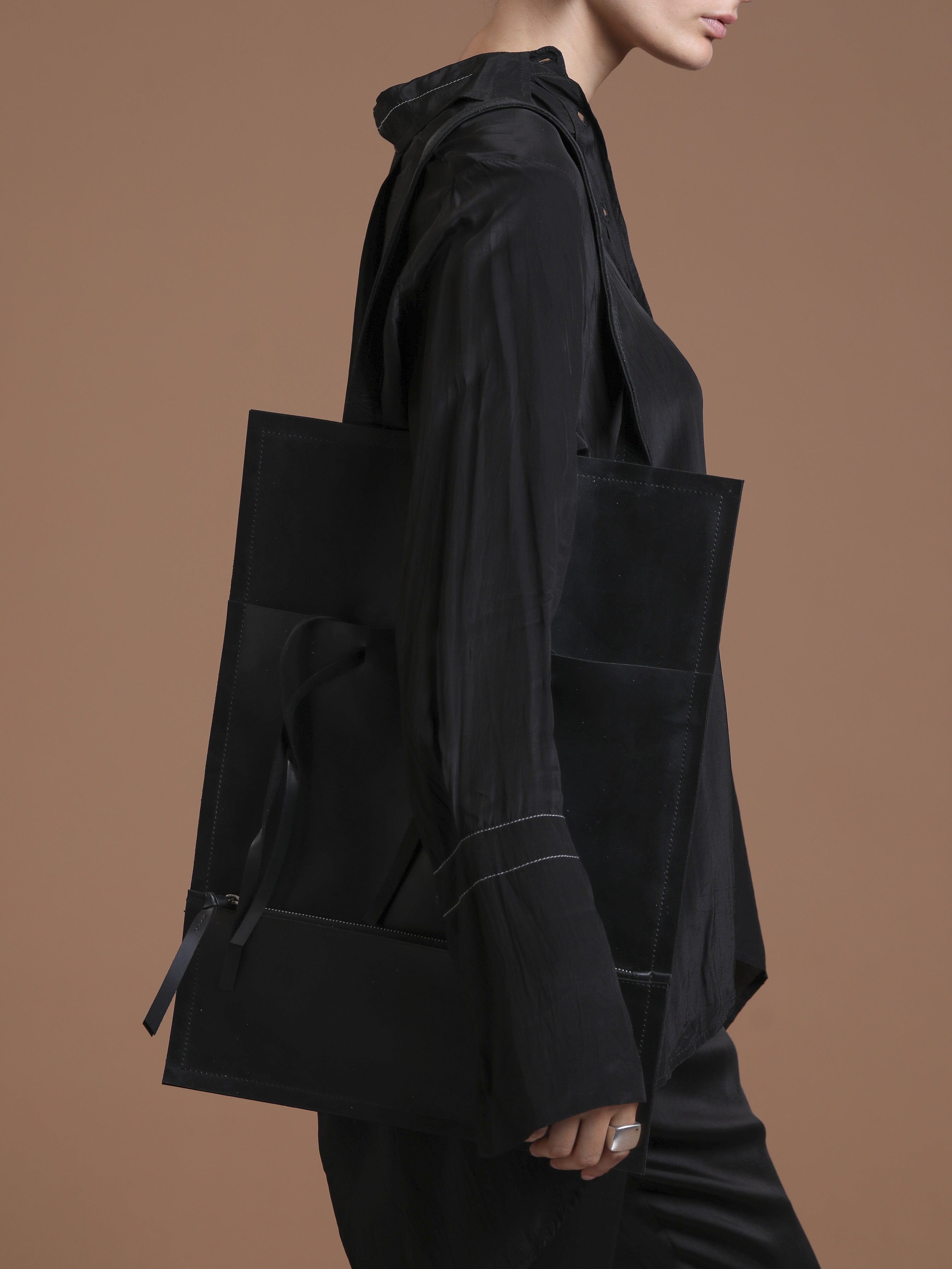 Leather Tote Bag - INN7
