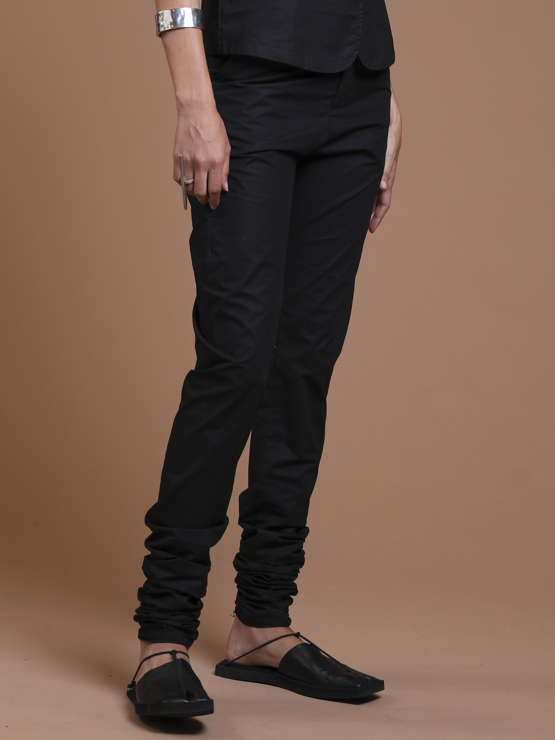 Slim Japanese Poplin Trousers - INN7