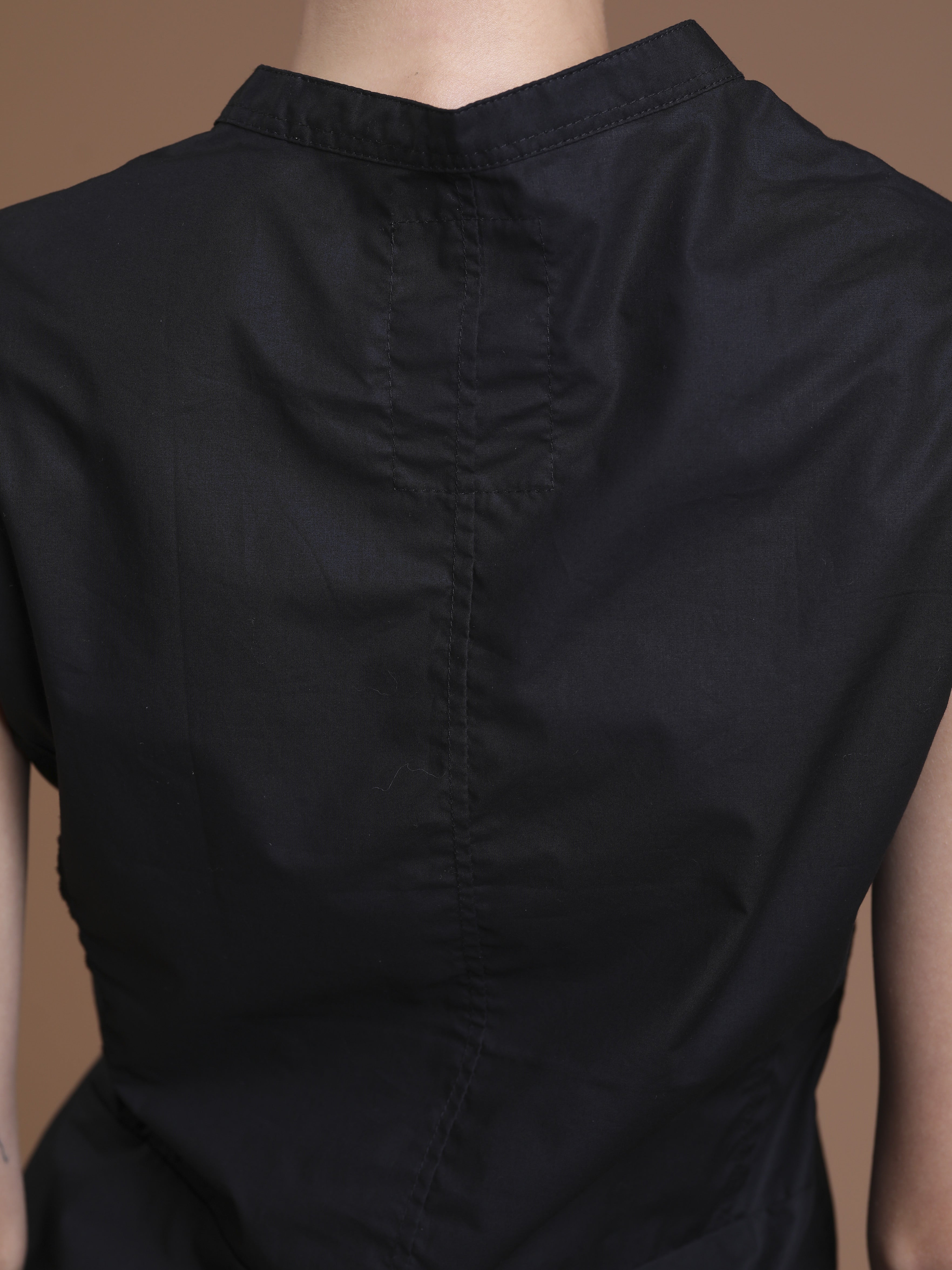 Fitted Japanese Poplin Vest - INN7