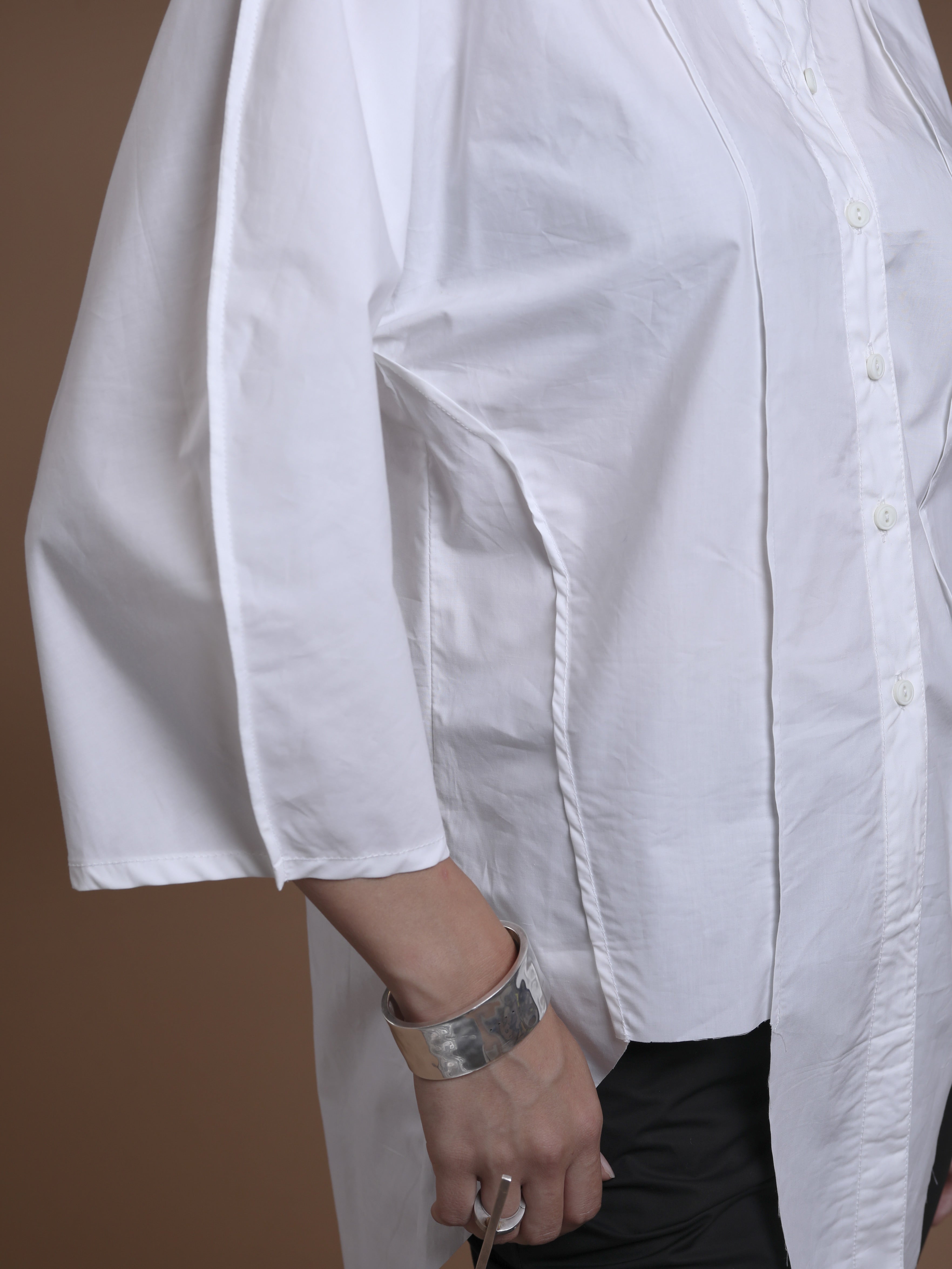 Japanese Poplin Tunic Shirt