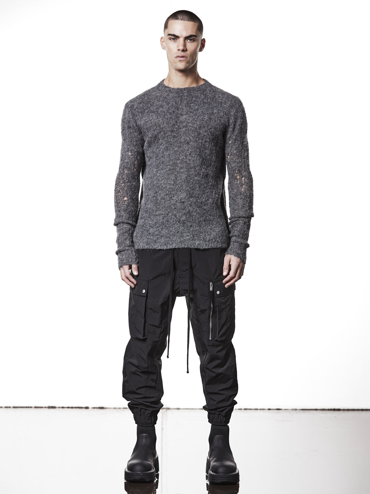 Alpaca Round Neck Sweater