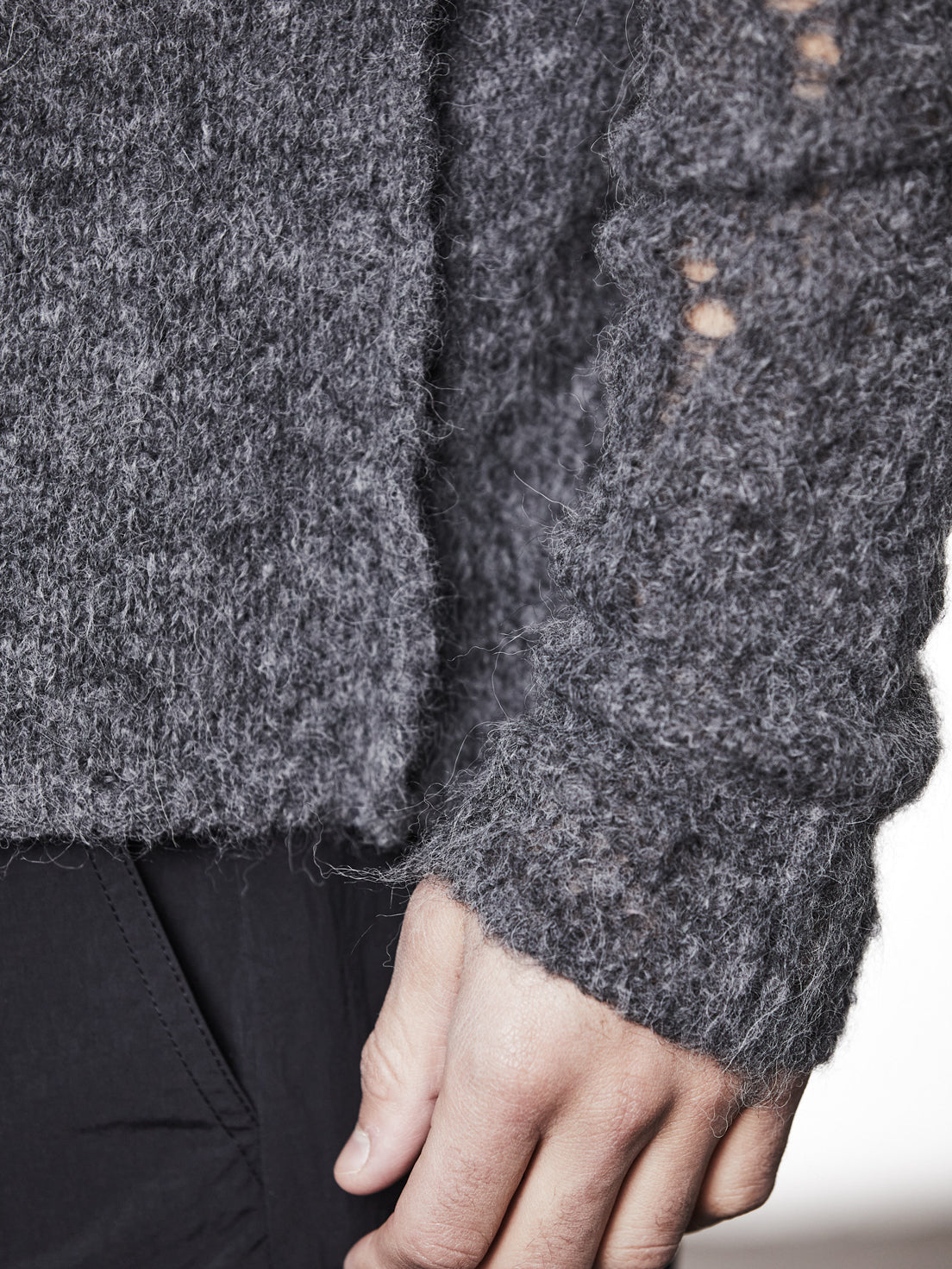 Alpaca Round Neck Sweater