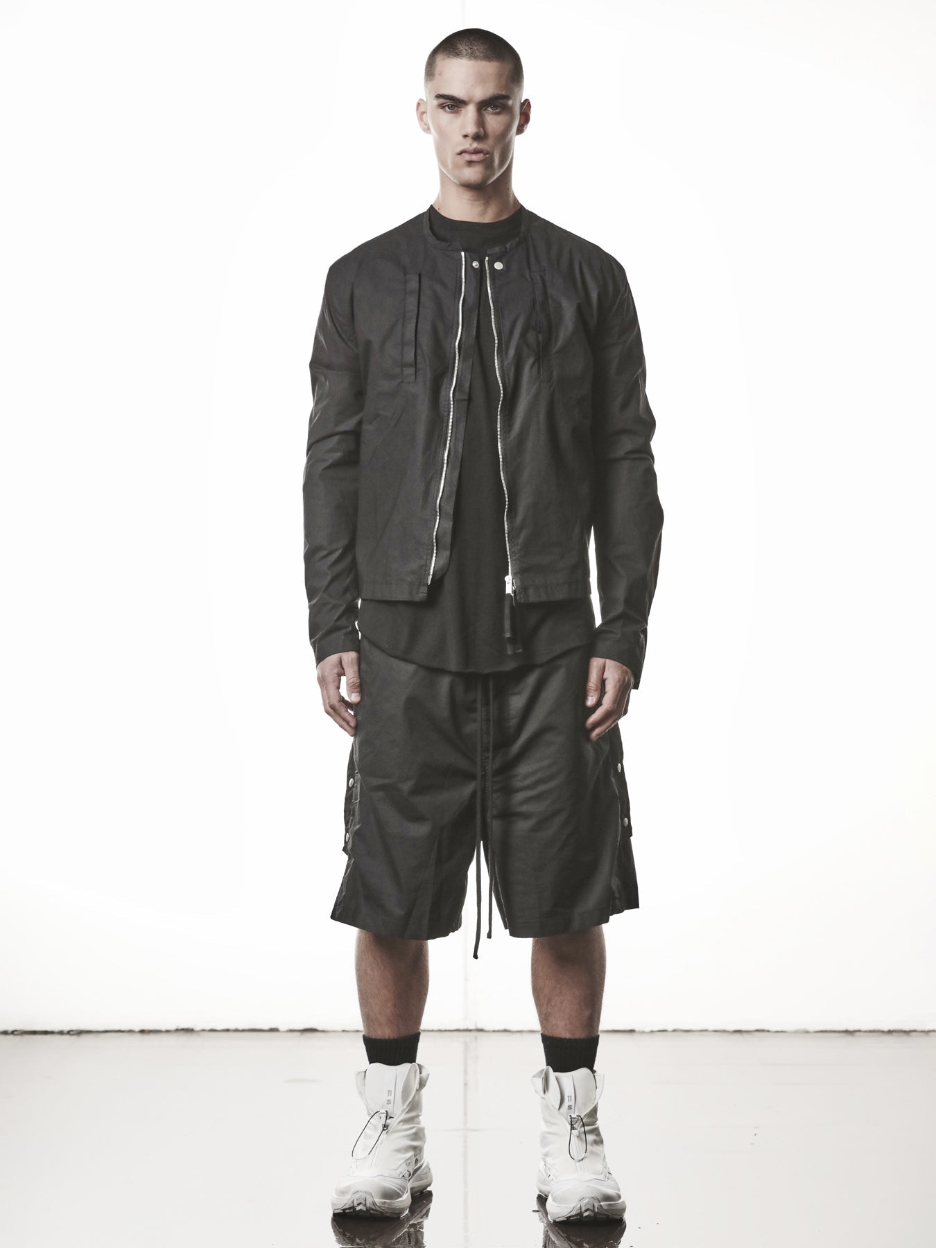 Drop-Crotch Utility Shorts - INN7