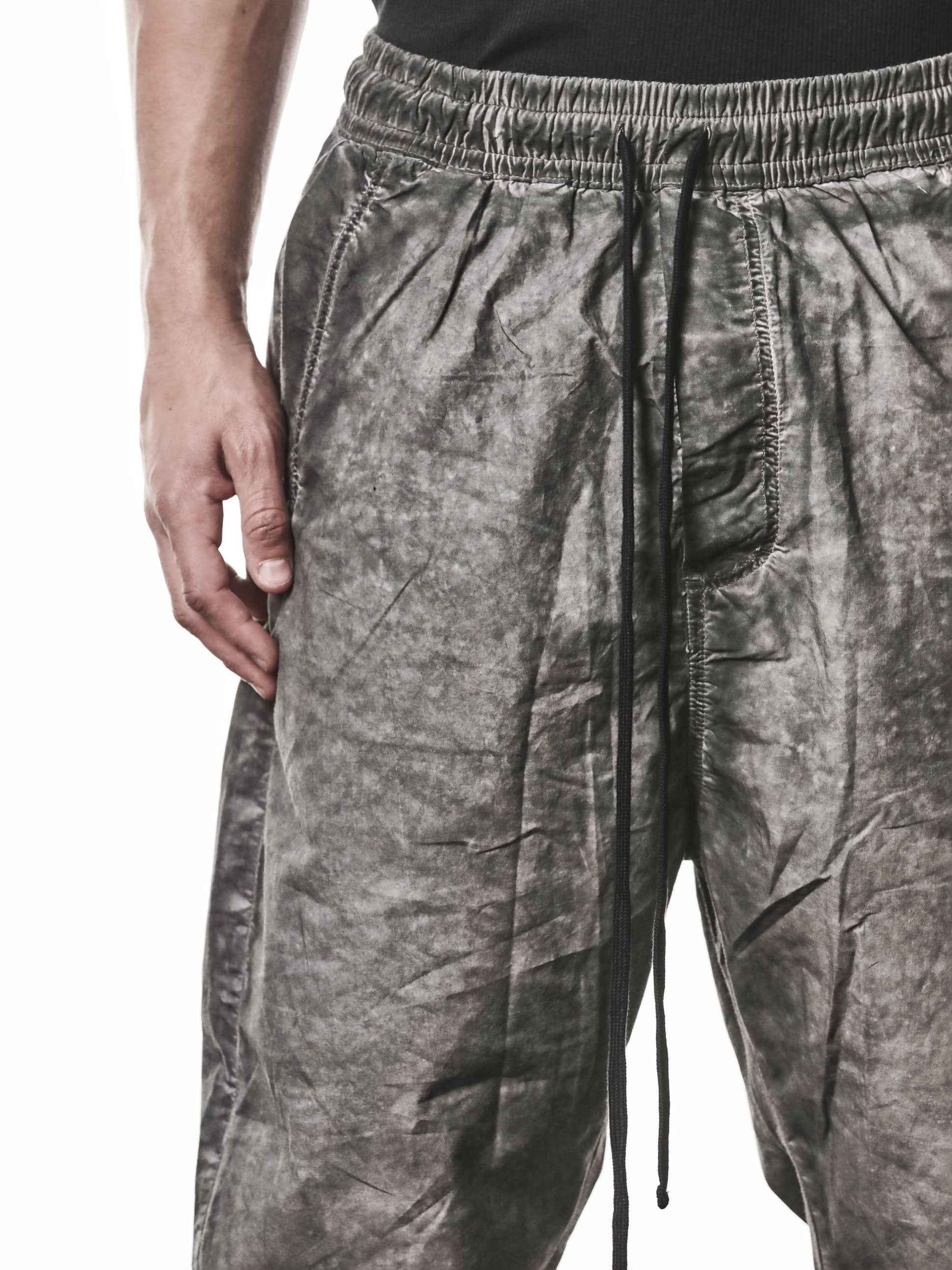 Woven Cropped Cotton Trousers - INN7