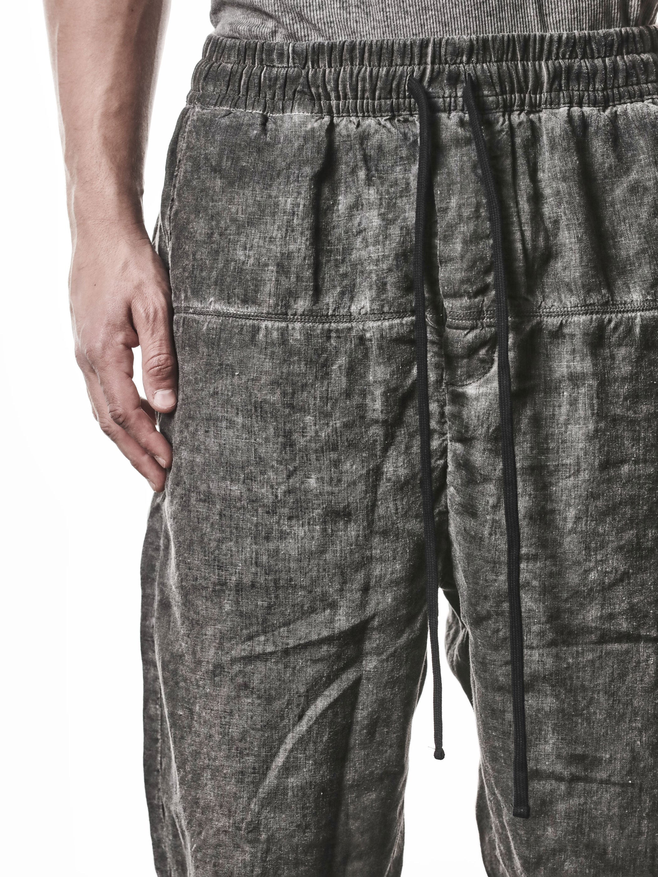 Cropped Linen Trousers - INN7