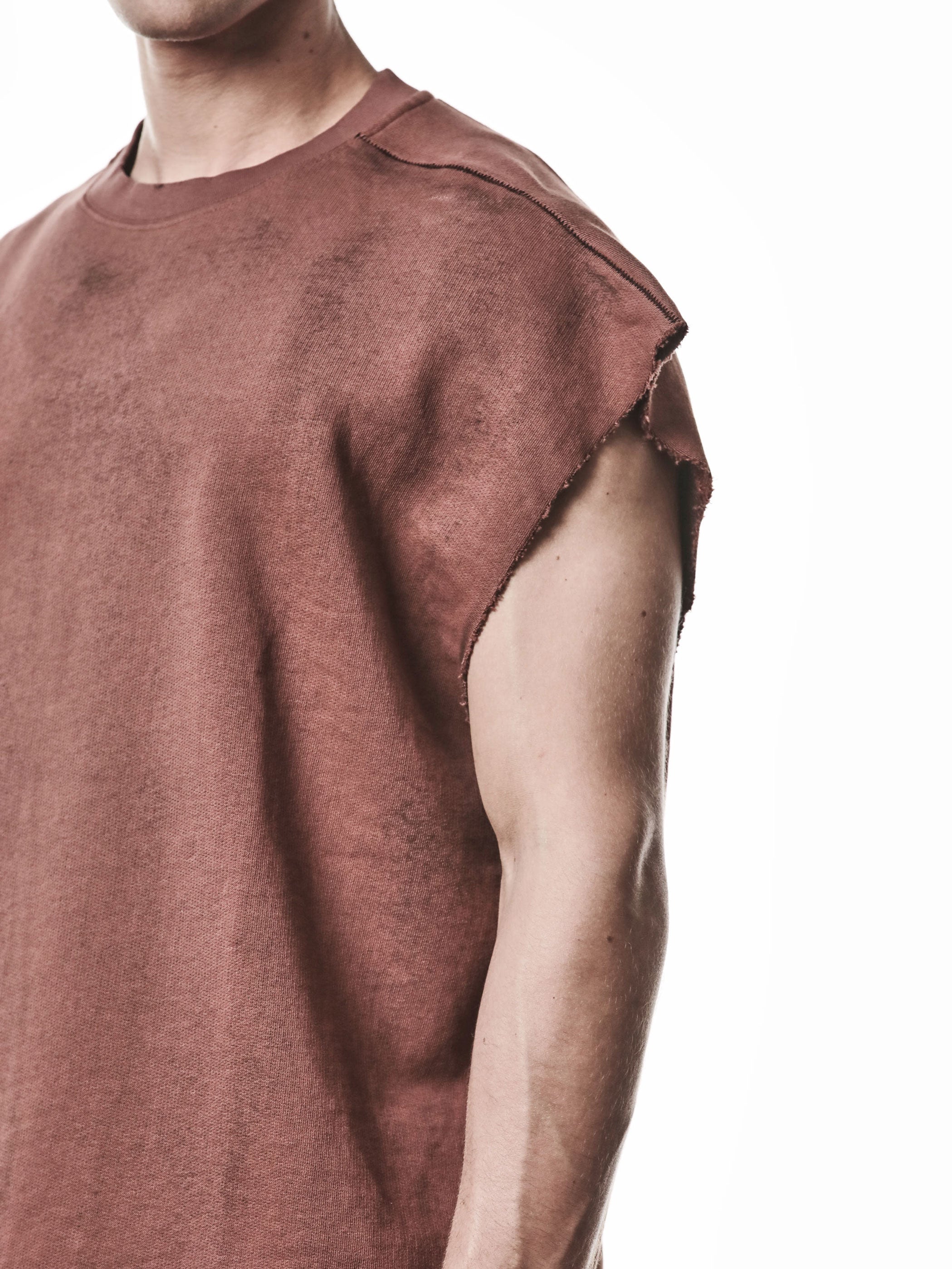 Oversized Raw Sweat Top - INN7