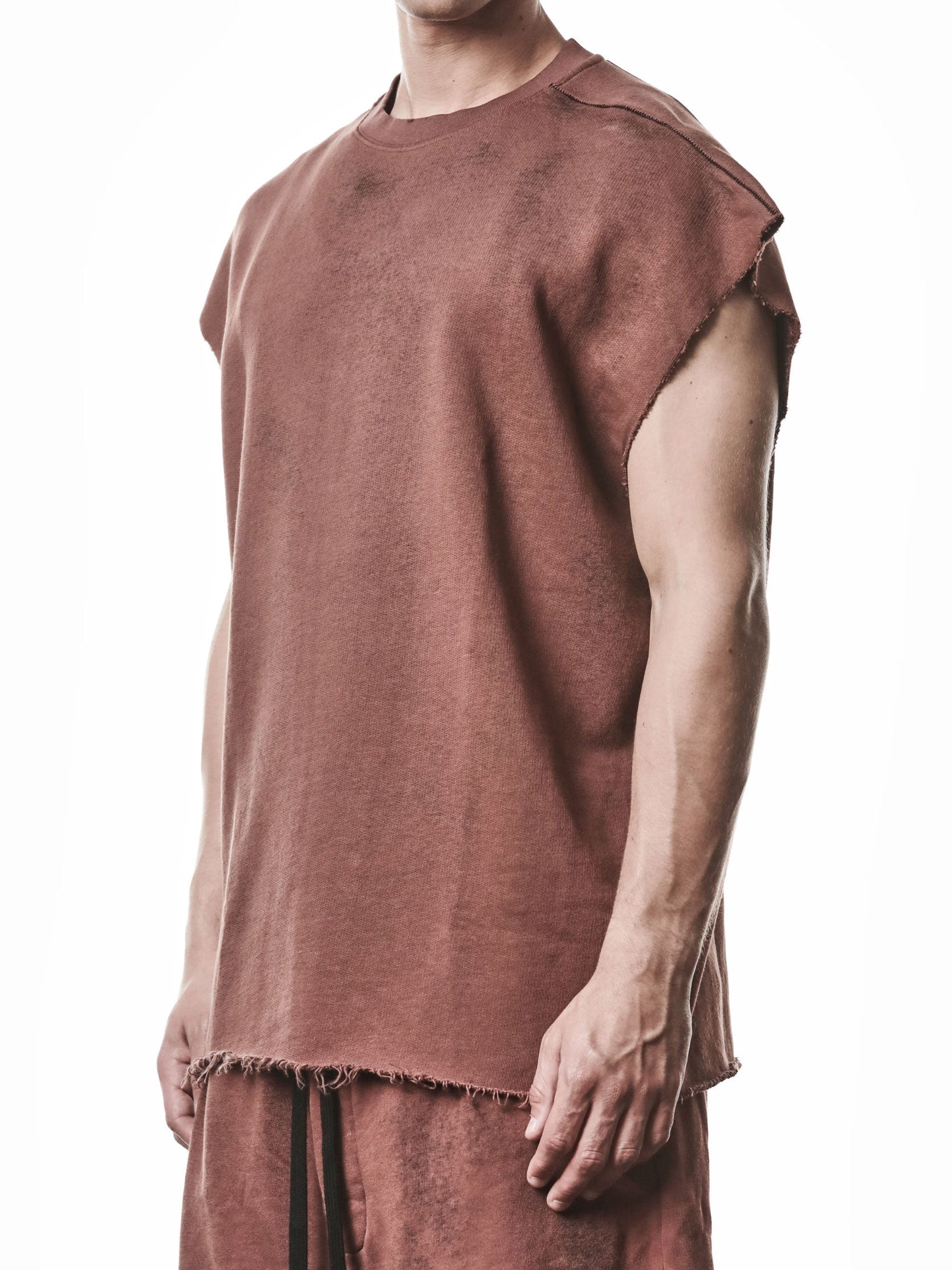 Oversized Raw Sweat Top - INN7