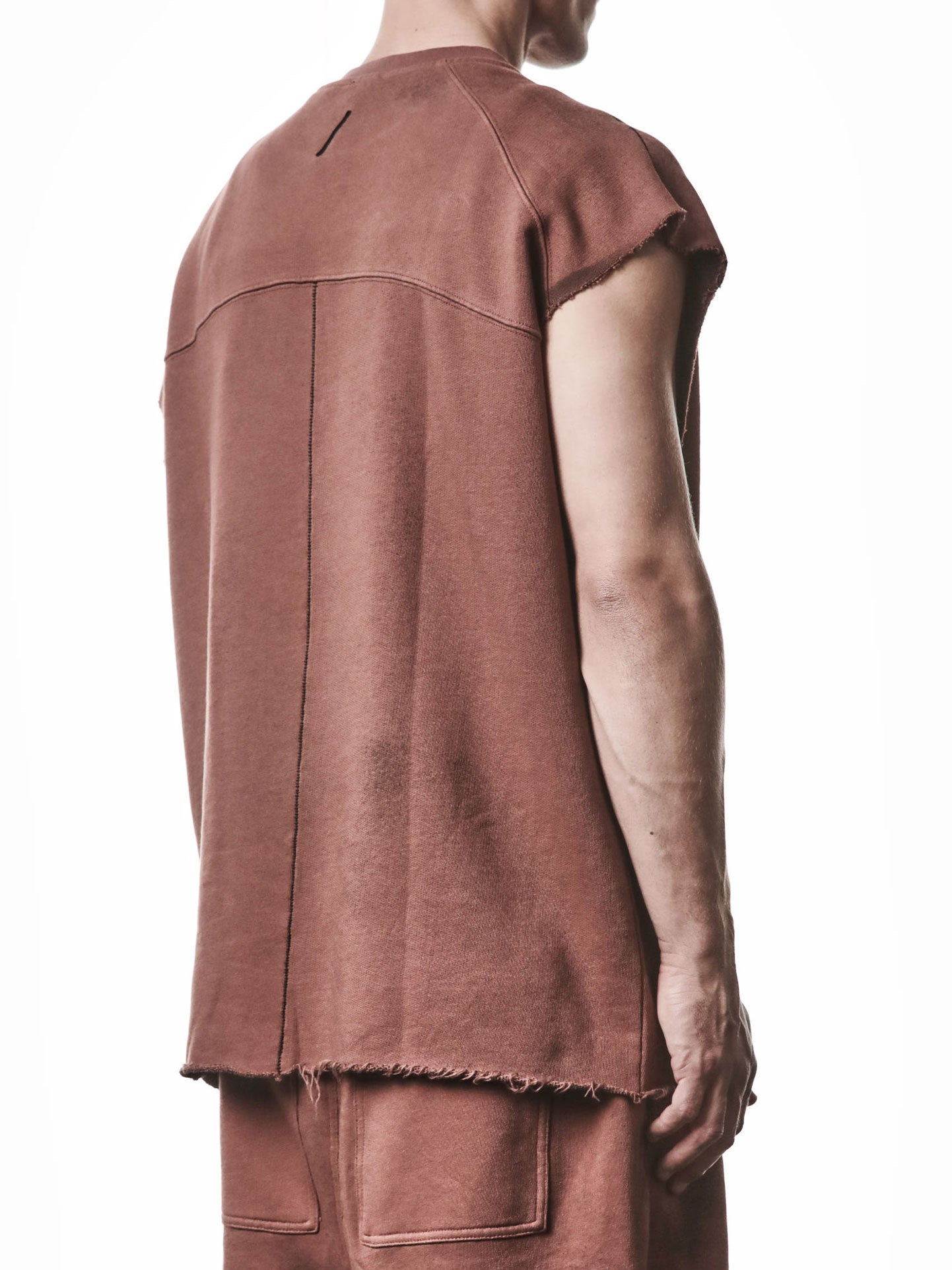 Oversized Raw Sweat Top - INN7