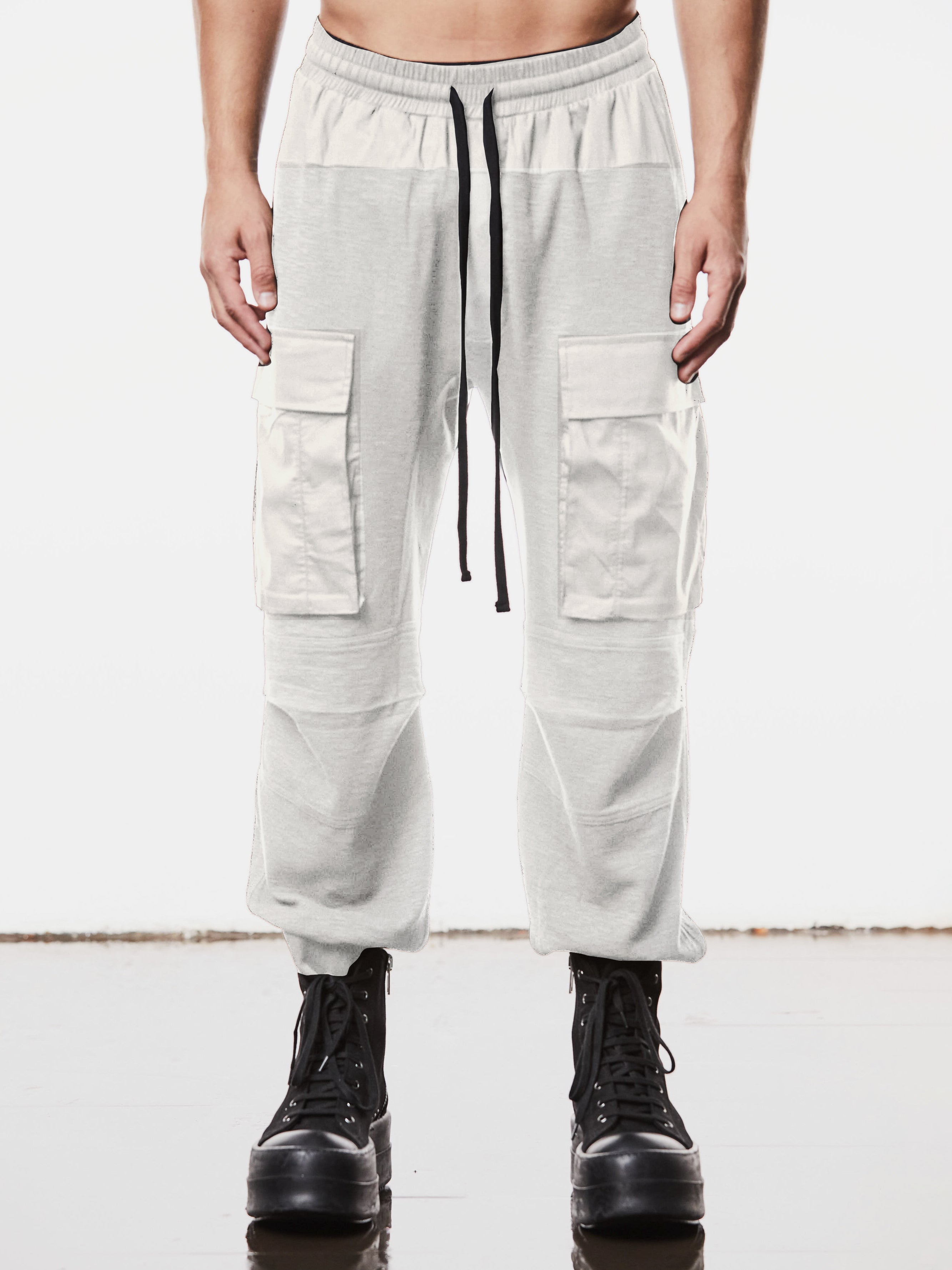 Wide Fit Matmix Trousers