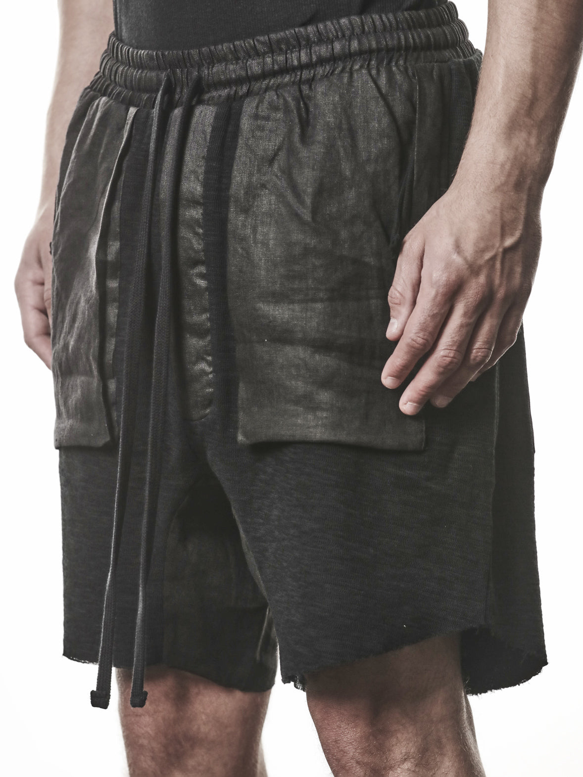 Matmix Drop-Crotch Shorts - INN7
