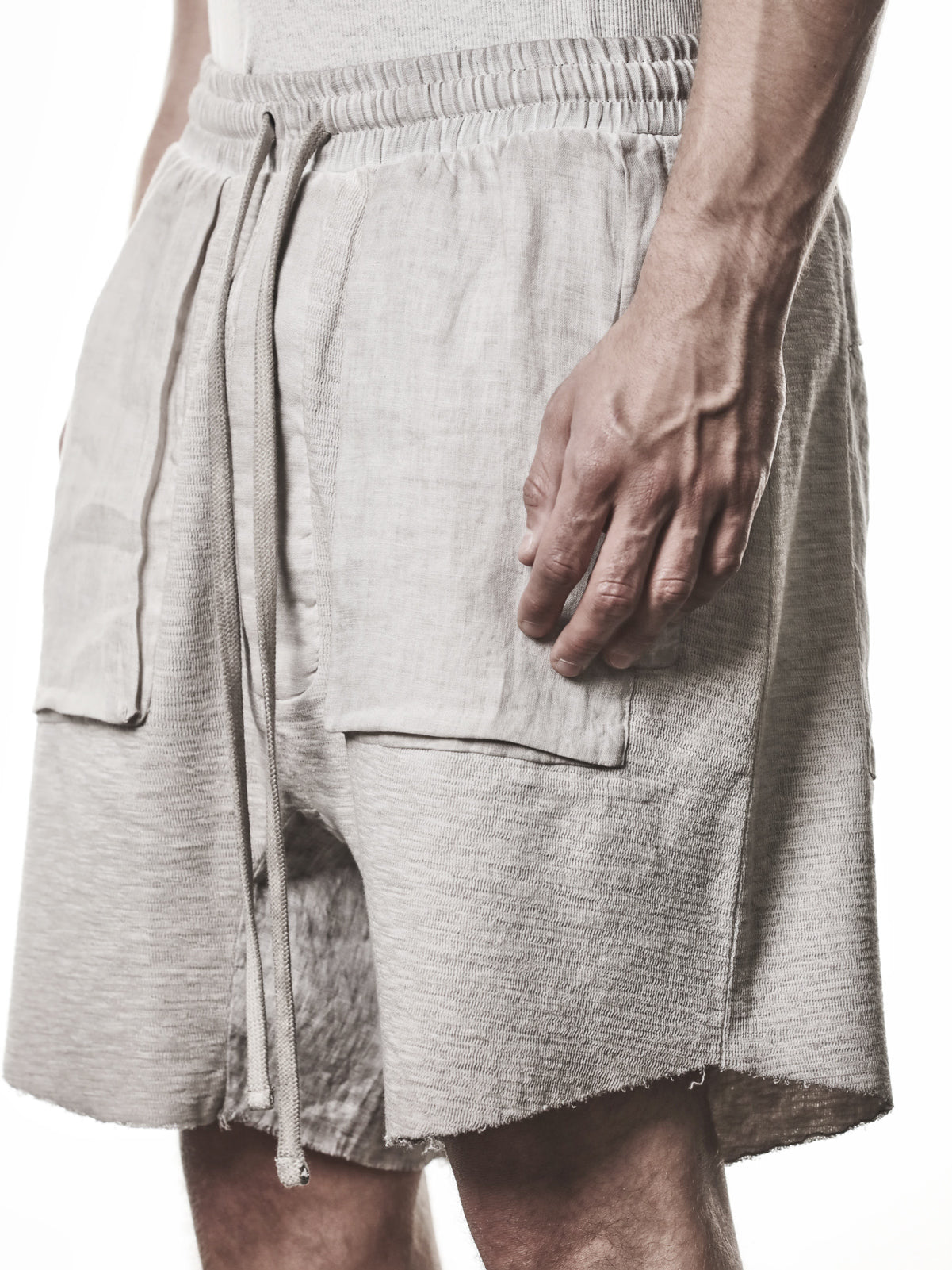 Matmix Drop-Crotch Shorts - INN7