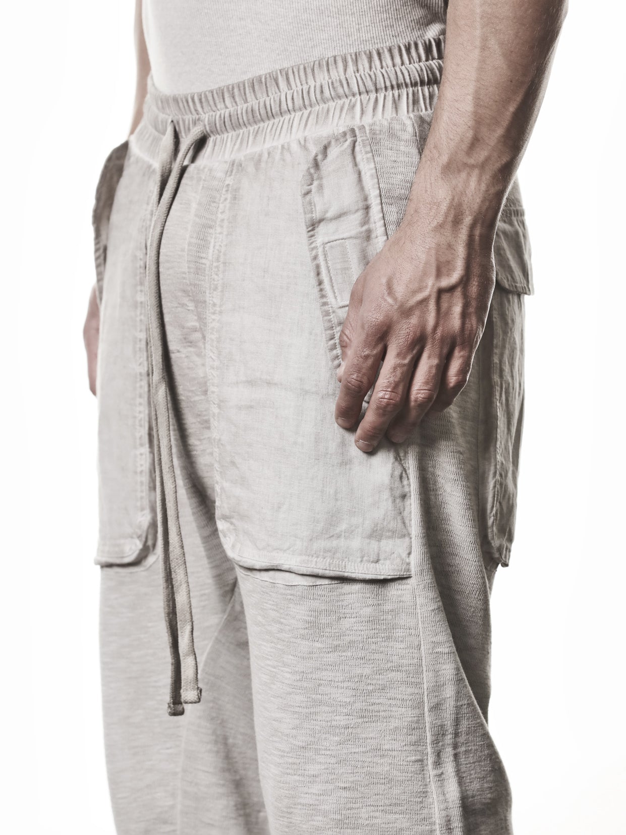 Matmix Linen-Patch Trousers - INN7
