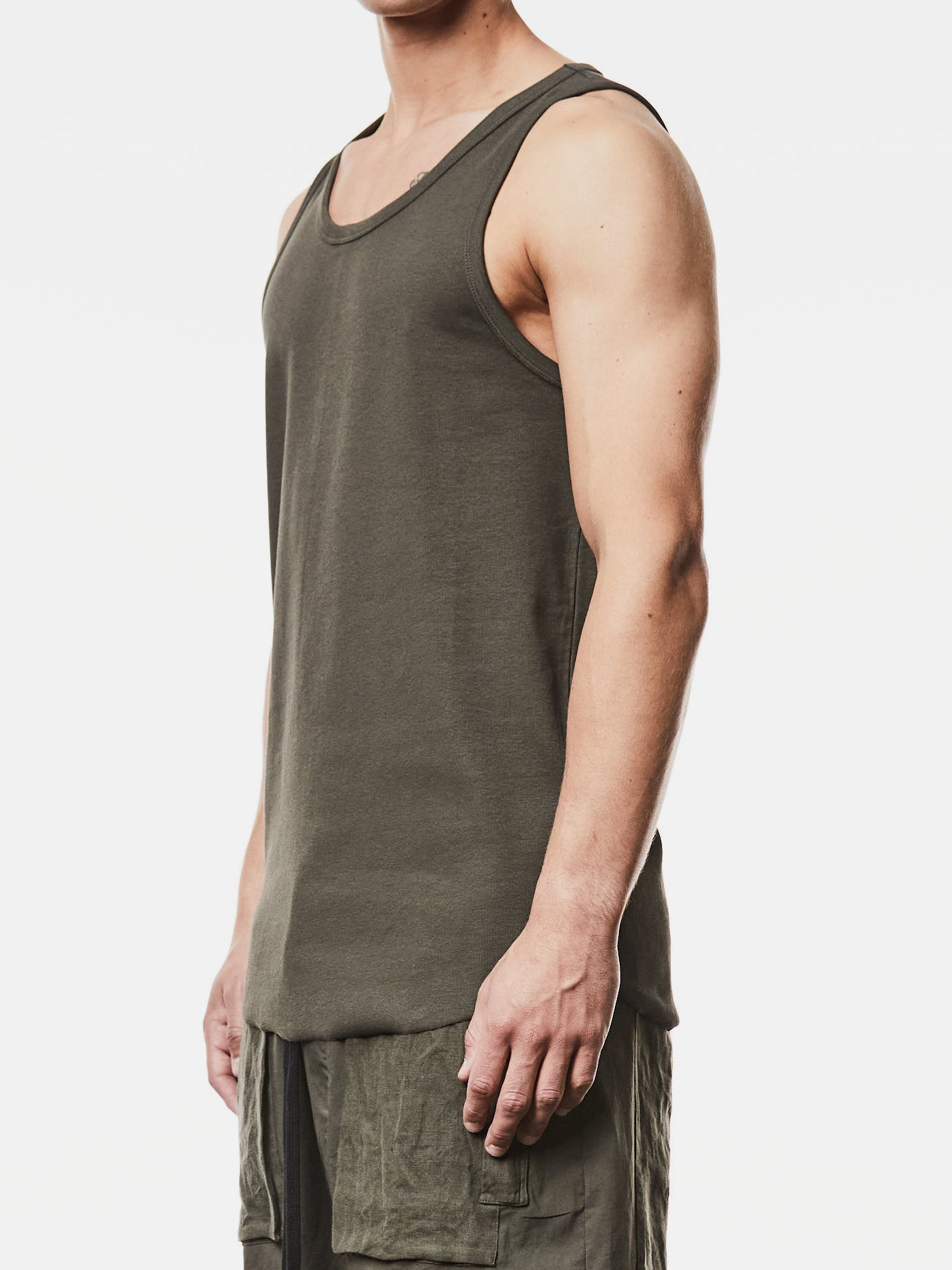 Long Slim Fit Tank Top