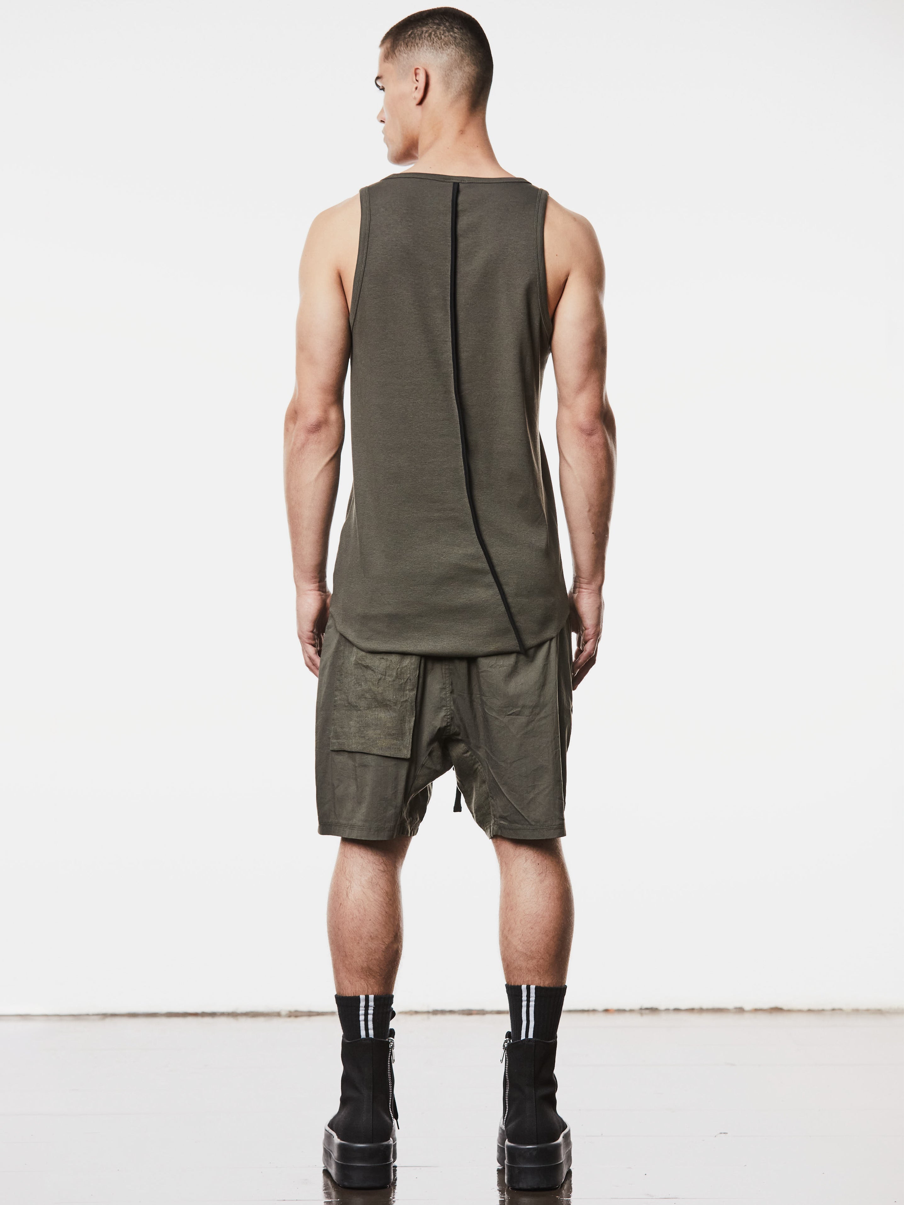 Long Slim Fit Tank Top