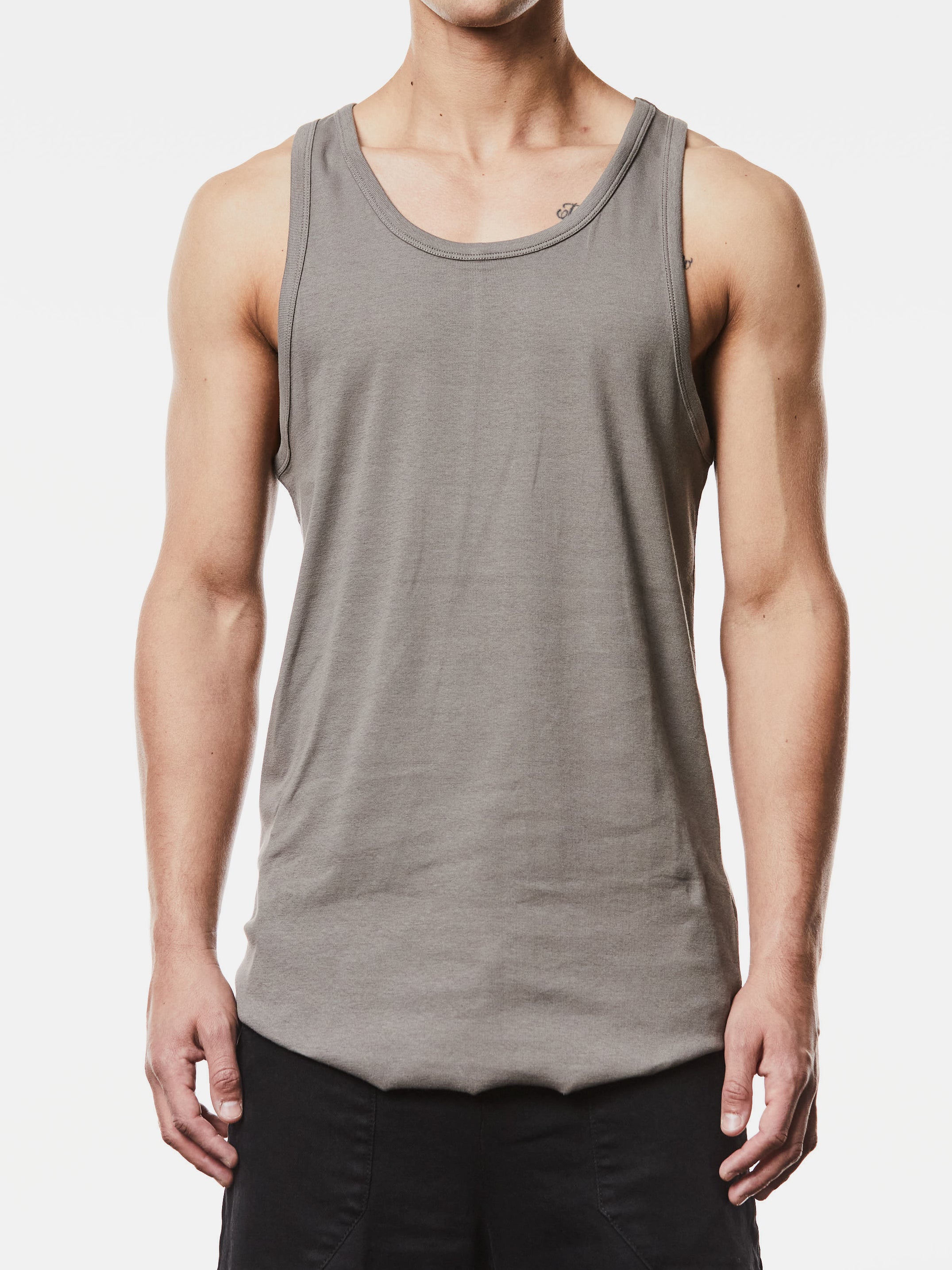 Long Slim Fit Tank Top