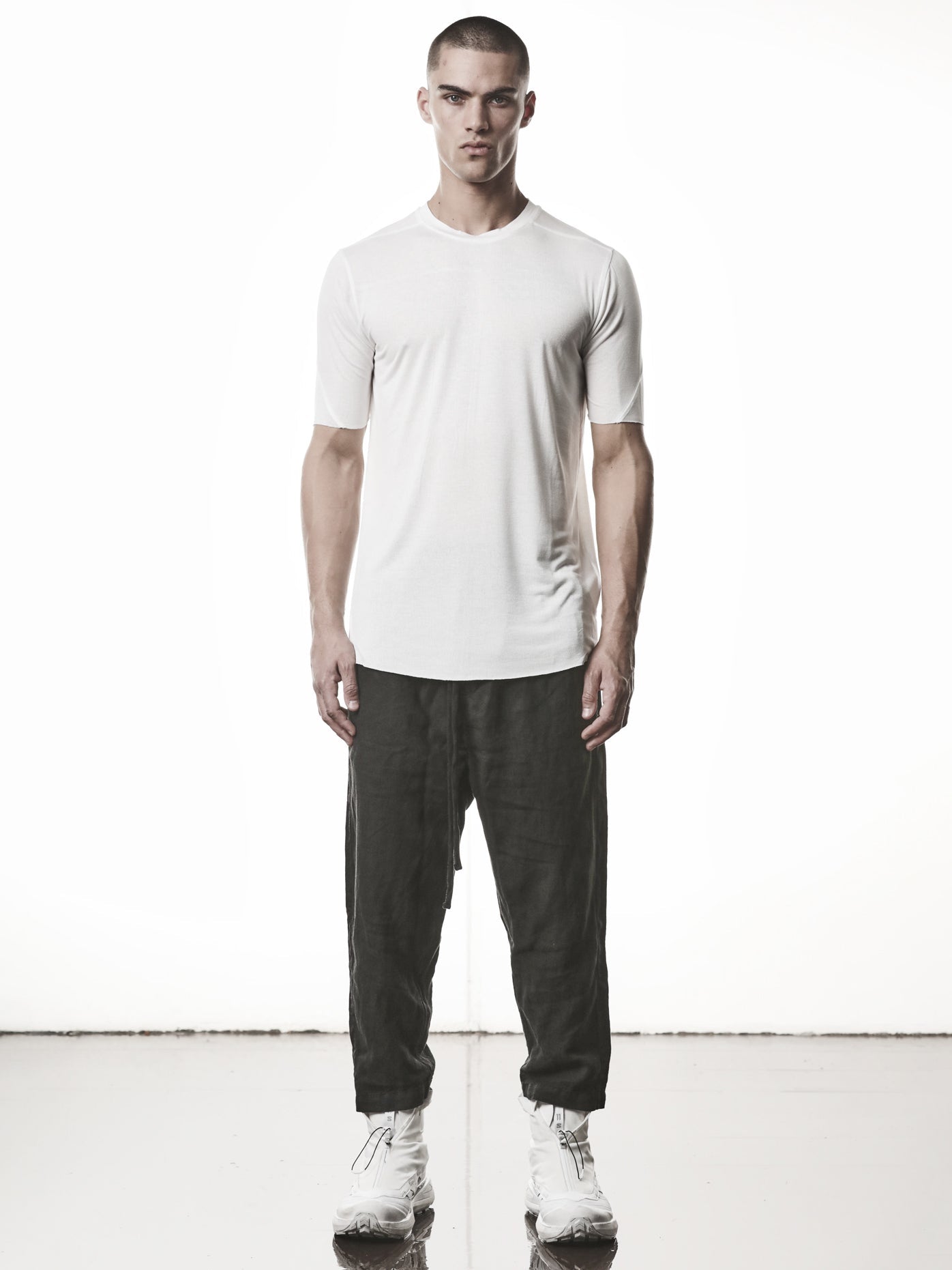 Viscose Raw Edge T-Shirt - INN7