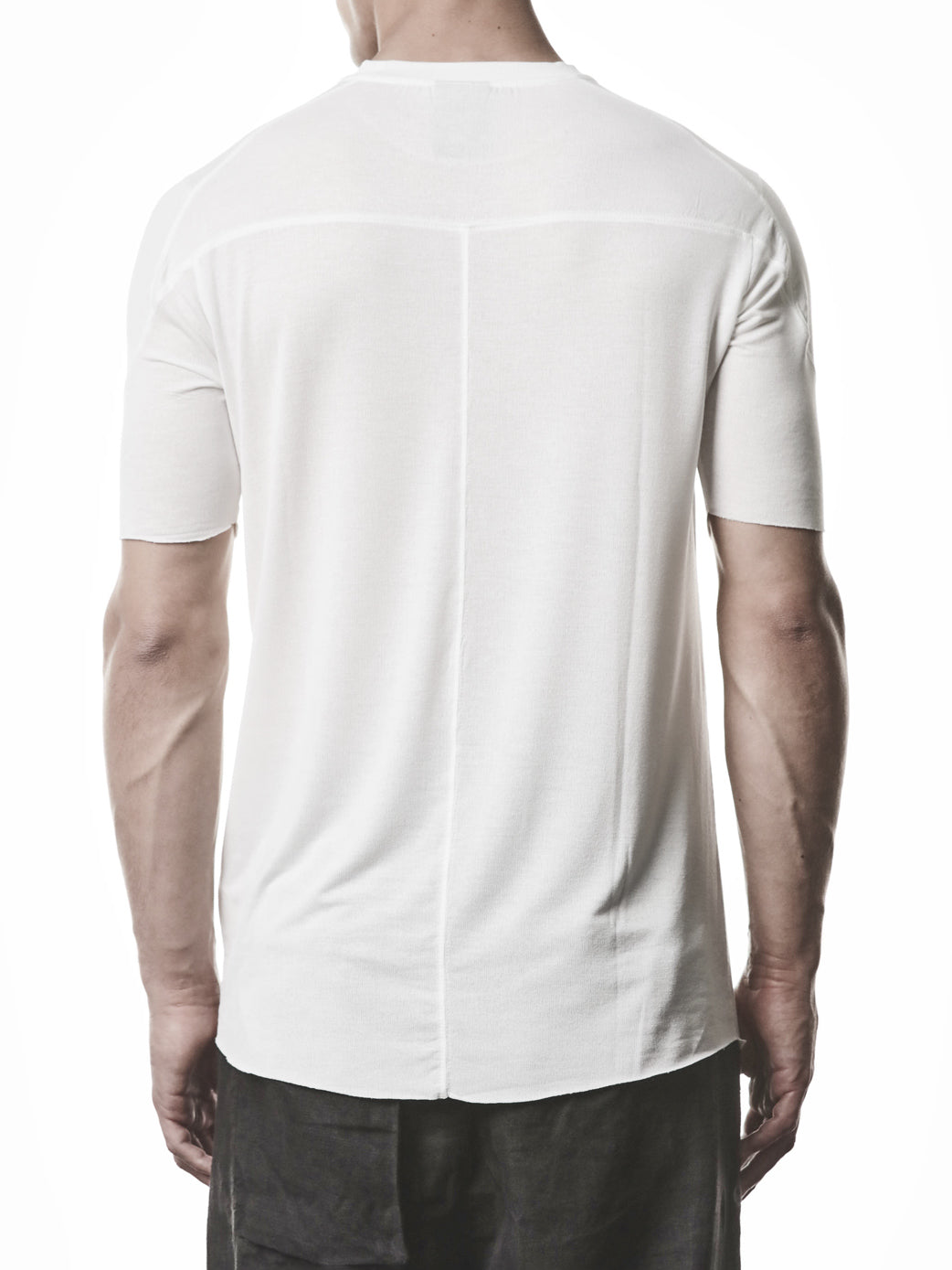 Viscose Raw Edge T-Shirt - INN7