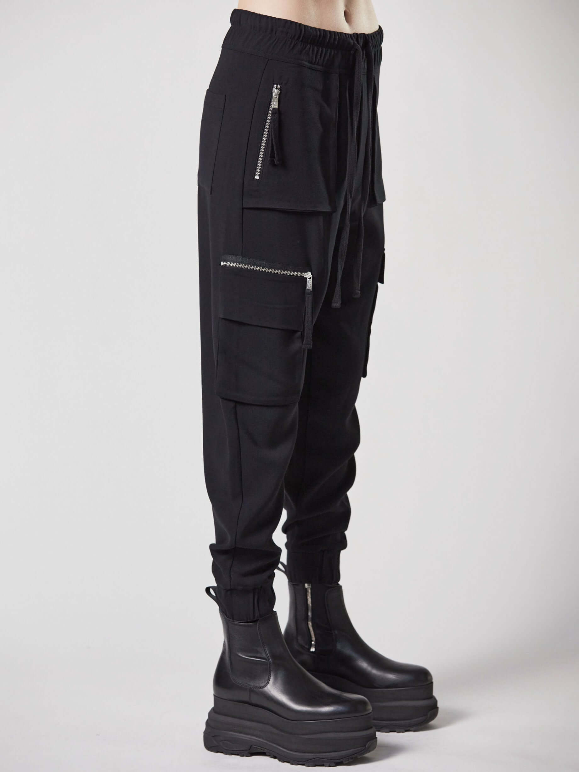 Woven cargo trousers