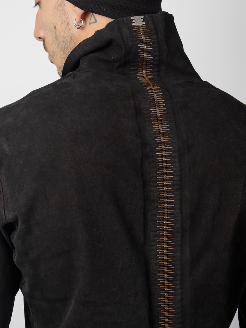 Body - Moulded Lambskin Spine Jacket - by ISAAC SELLAM