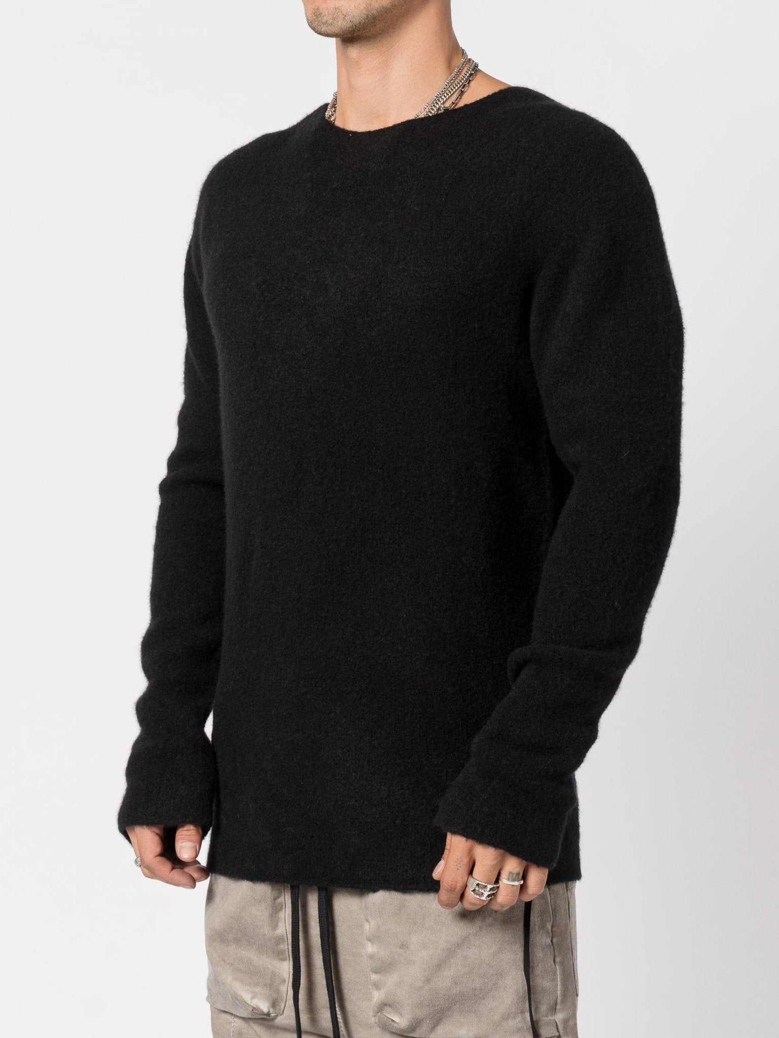 Brushed Cashmere Silk Blend Knit - by MD75