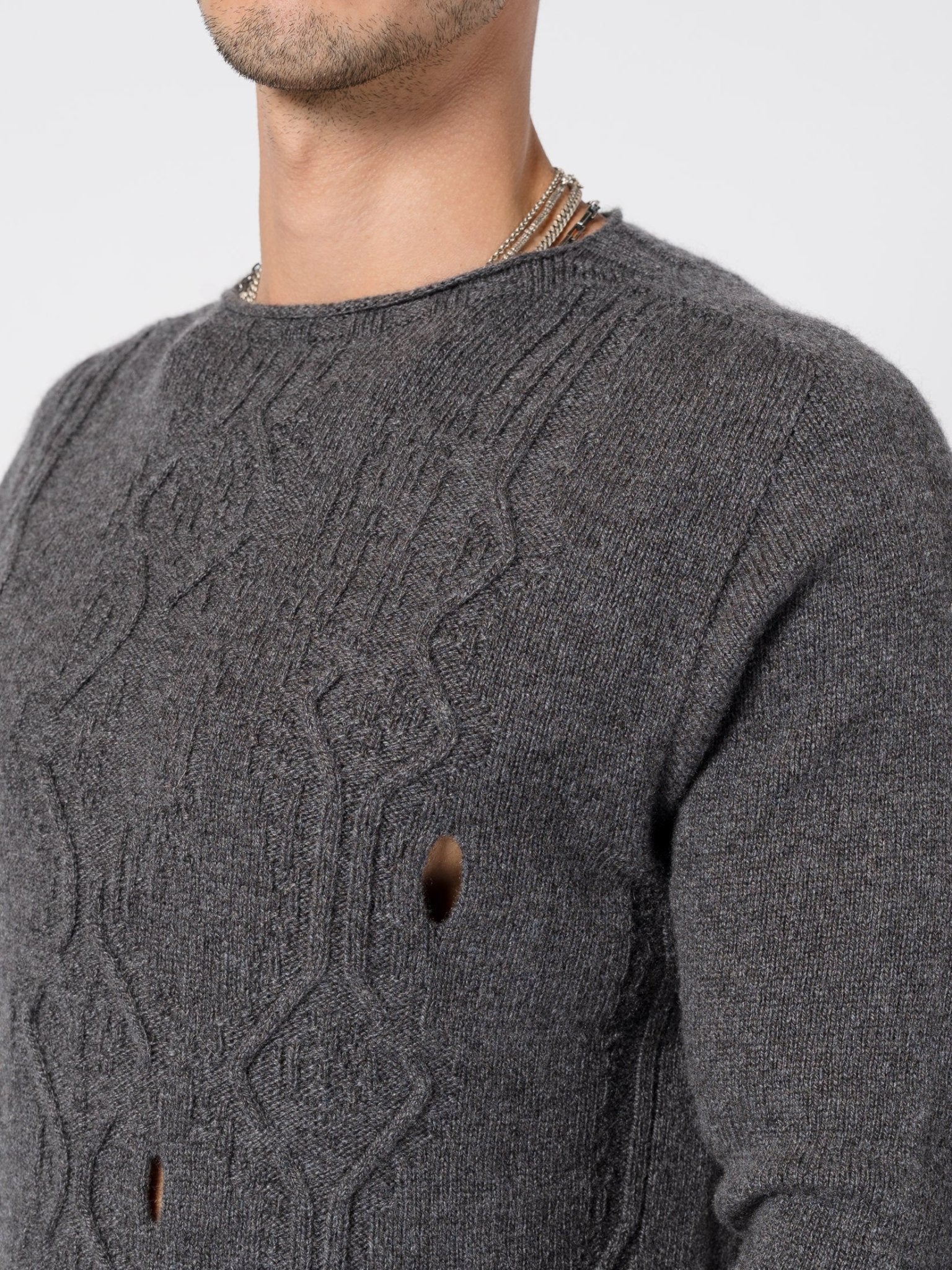 Cashmere Textured Knit - by MD75