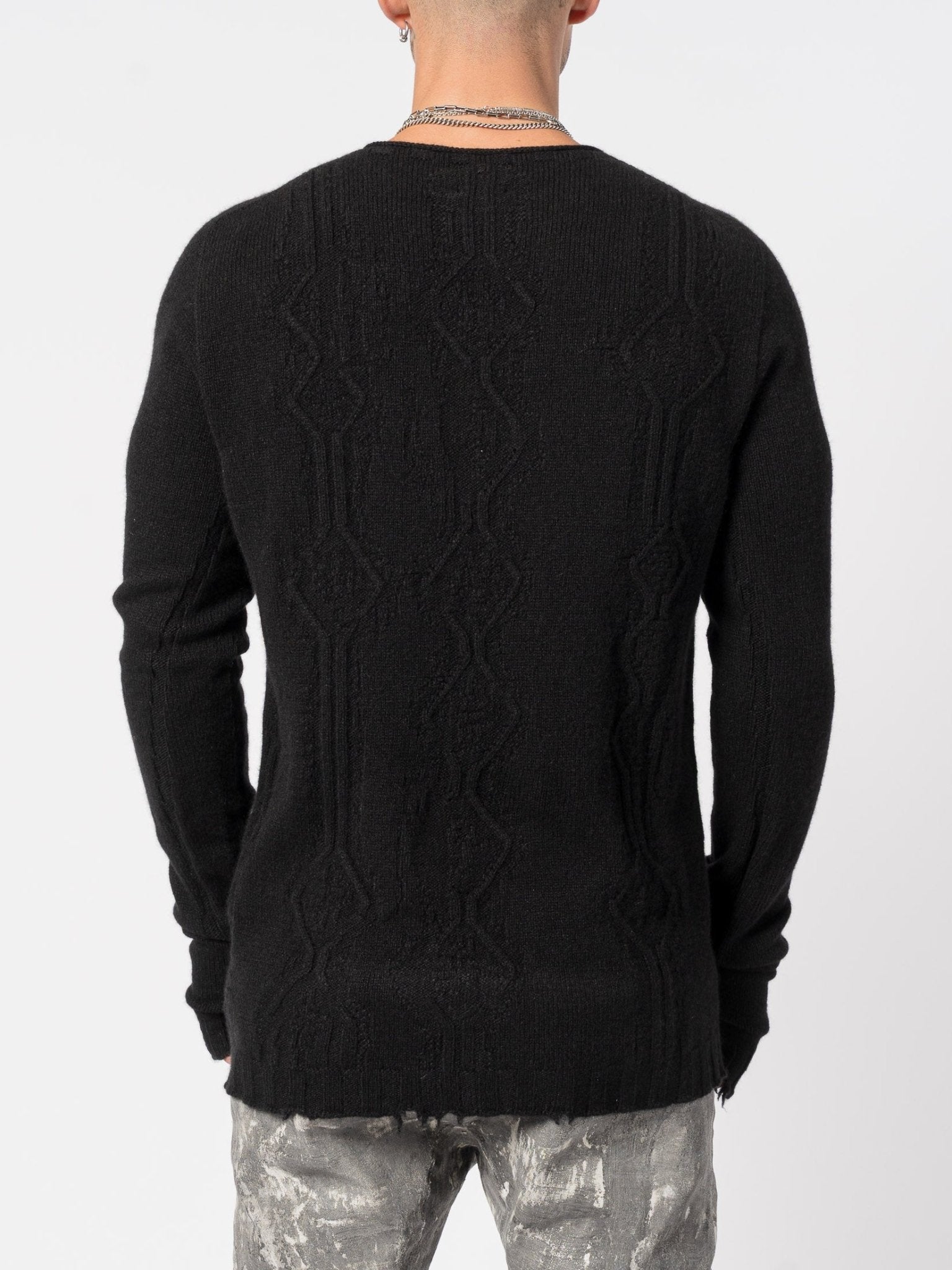 Cashmere Textured Knit - by MD75