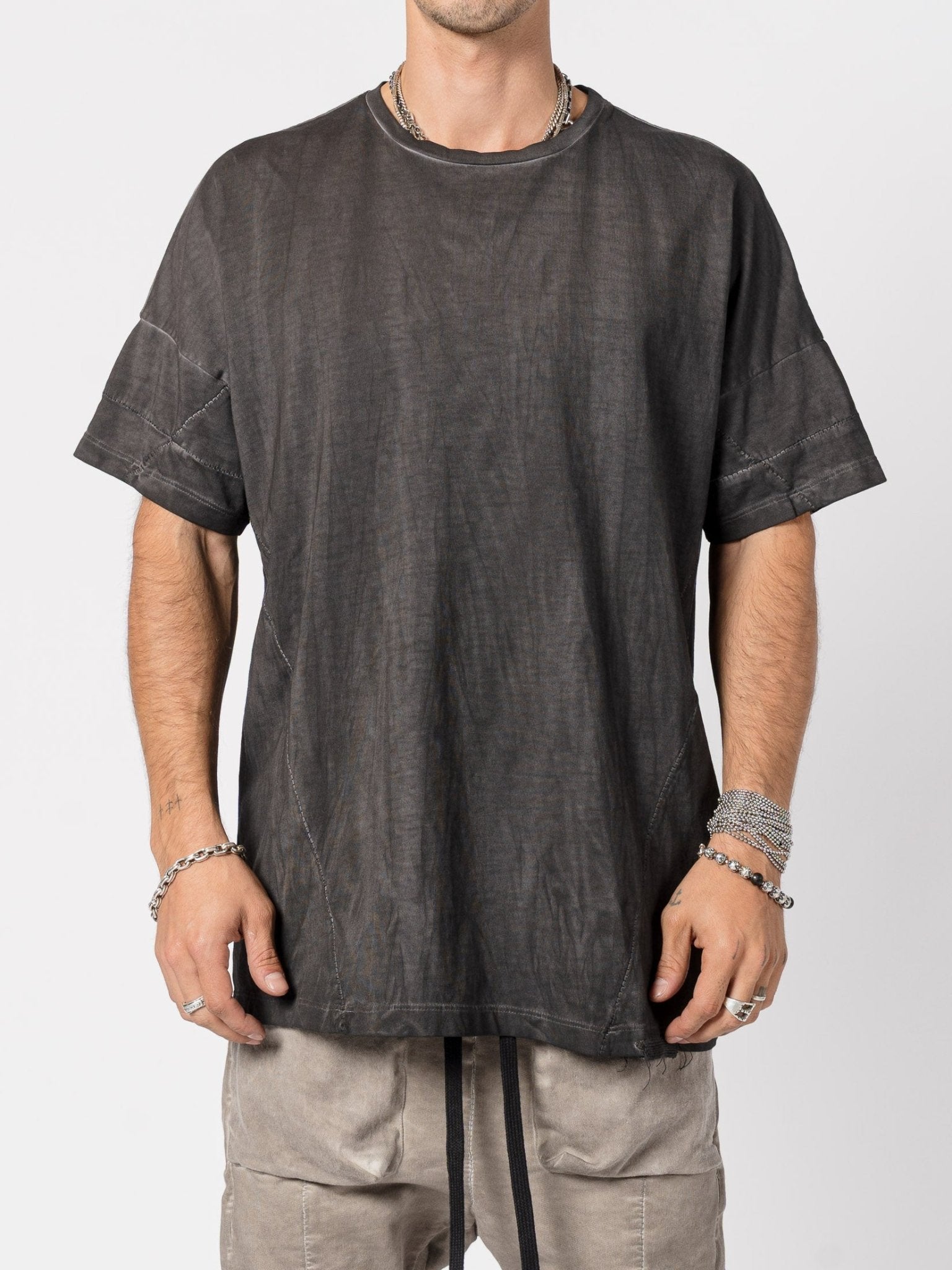 Cotton Tee with Dissolv Finish - by MD75