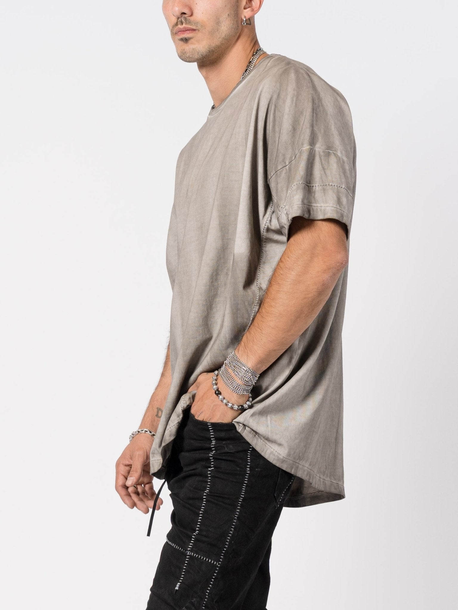 Cotton Tee with Dissolv Finish - by MD75