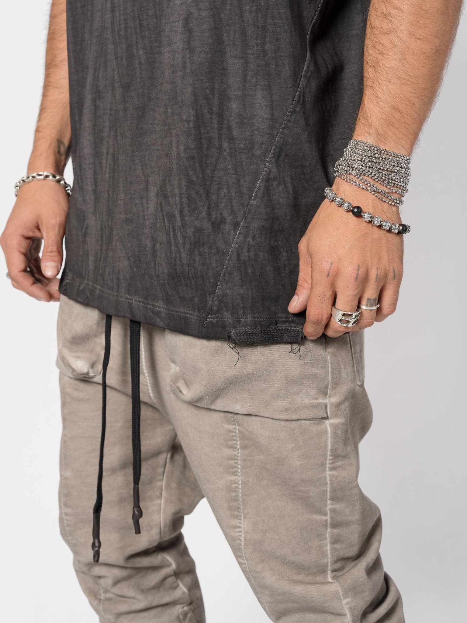 Cotton Tee with Dissolv Finish - by MD75