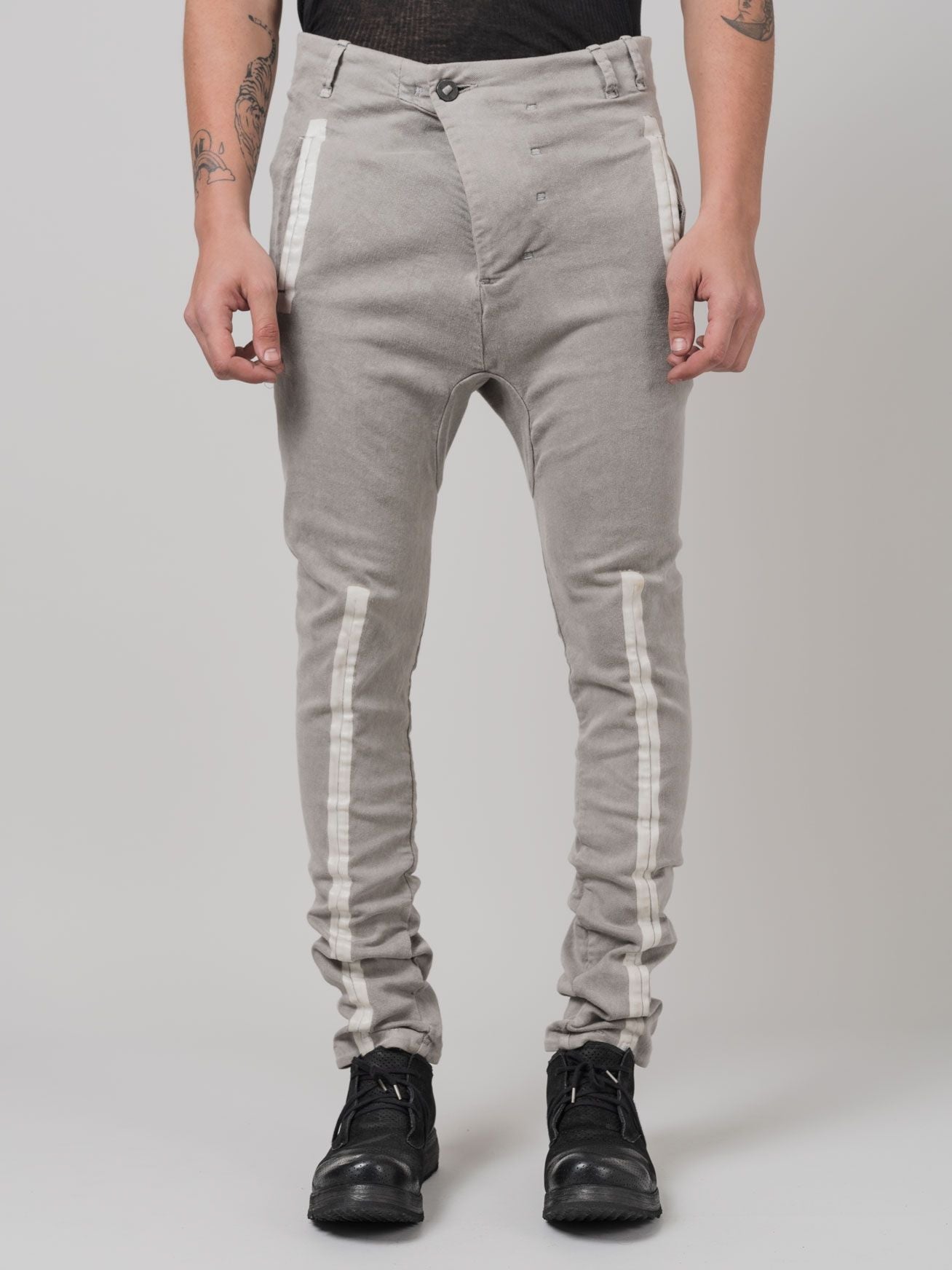 Boris Bidjan Saberi P11 Drop-Crotch Pants