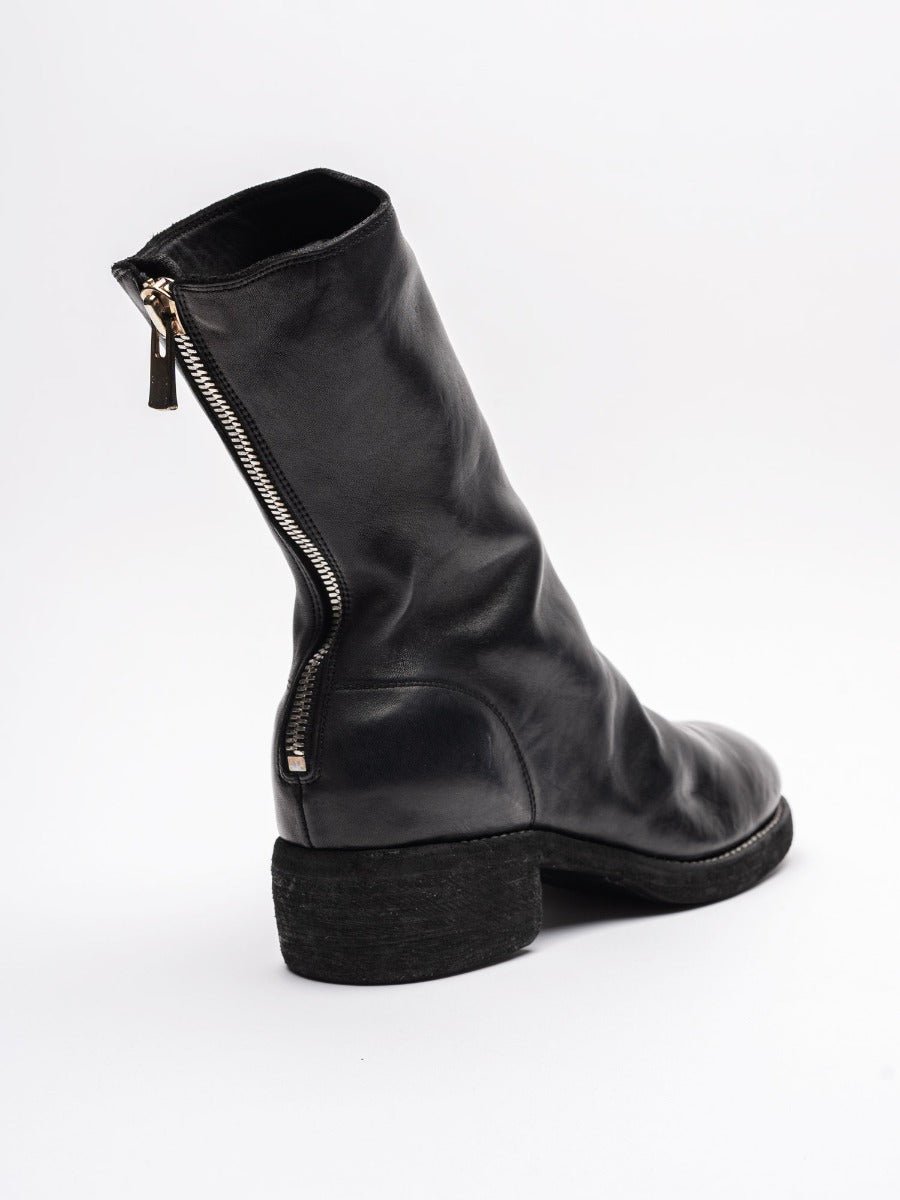 BACK ZIP MID BOOT