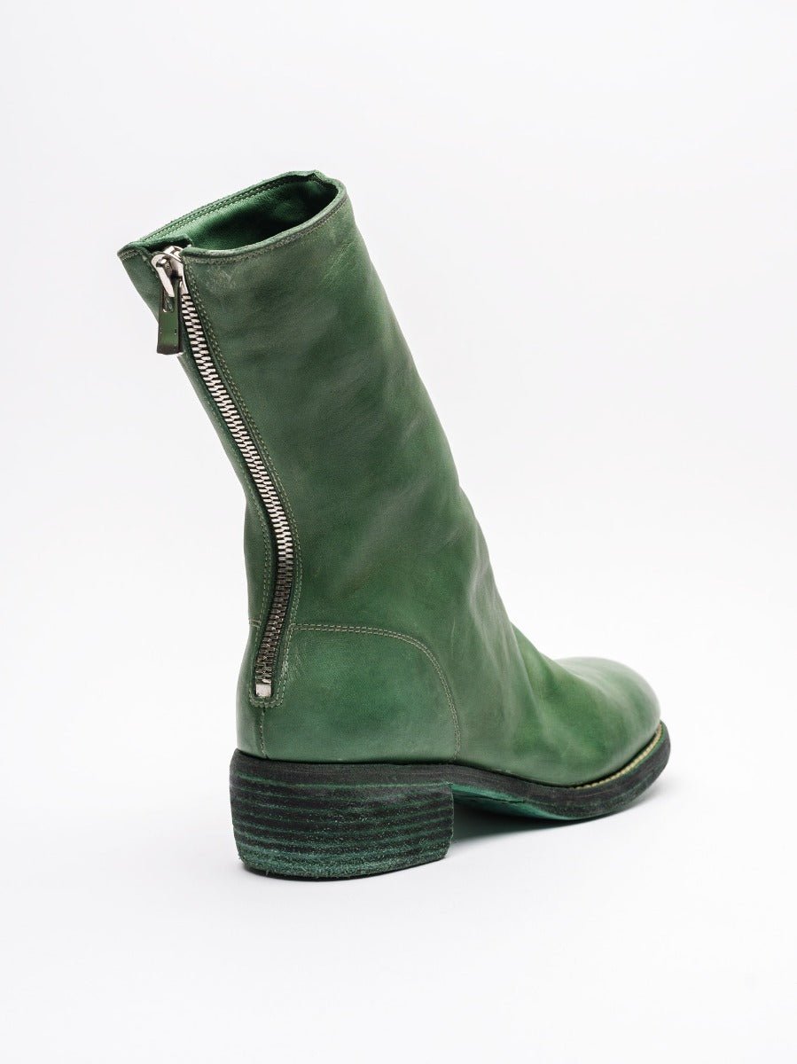 BACK ZIP MID BOOT