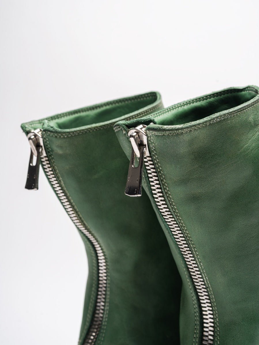 BACK ZIP MID BOOT