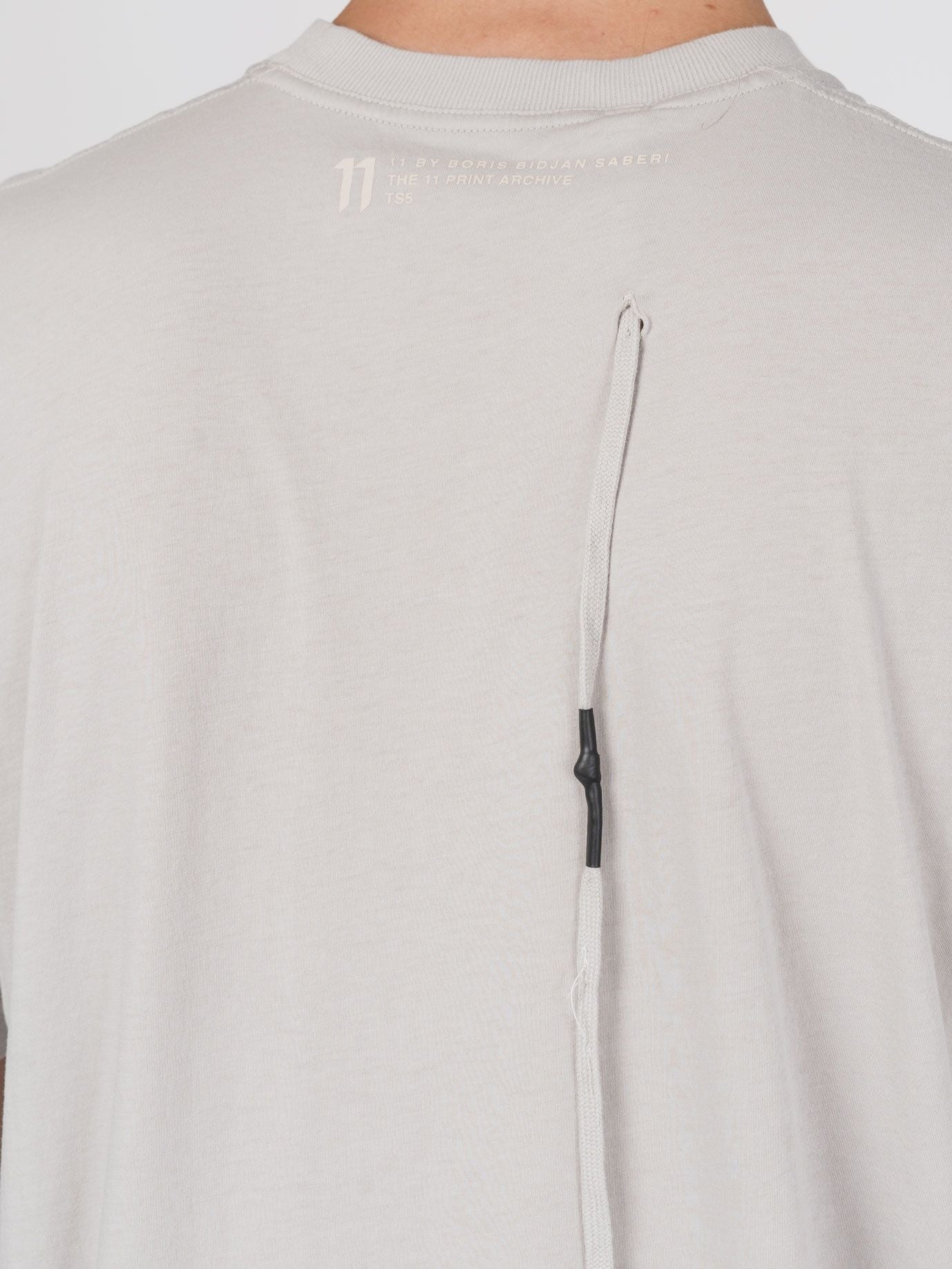 11 by Boris Bidjan Saberi TS5 T-Shirt Light Grey