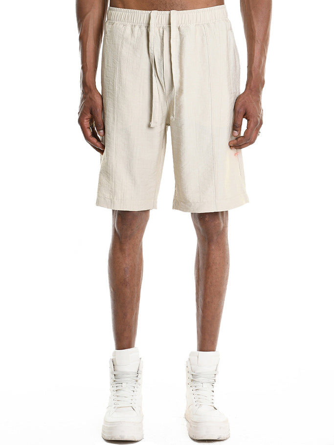 Embossed Bermuda Shorts