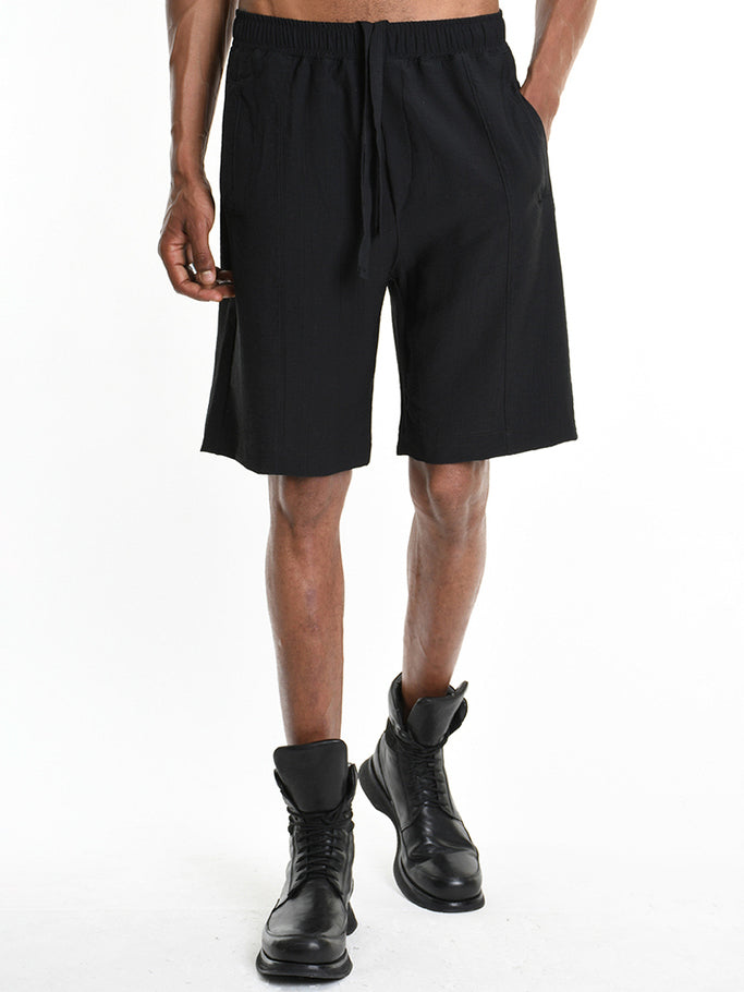 Embossed Bermuda Shorts