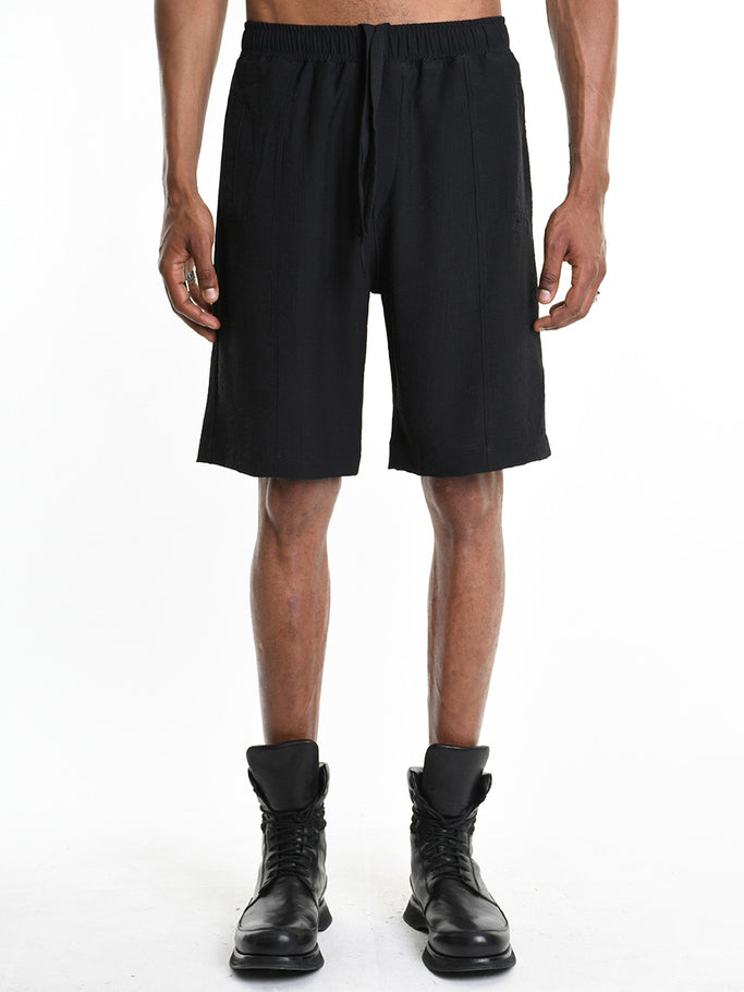 Embossed Bermuda Shorts