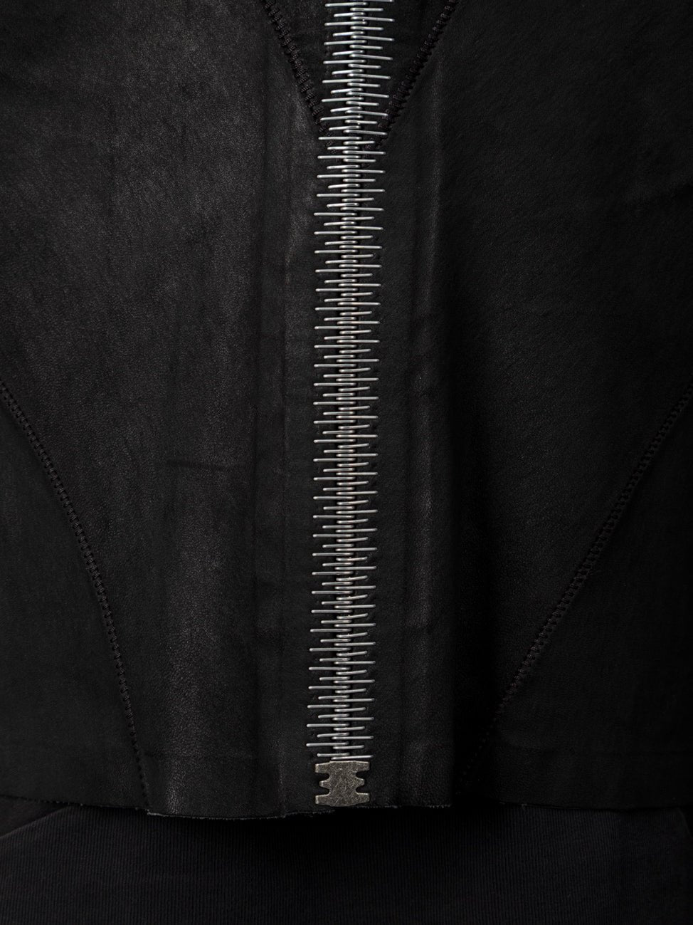Garment - Dyed Lambskin Spine Jacket - by ISAAC SELLAM