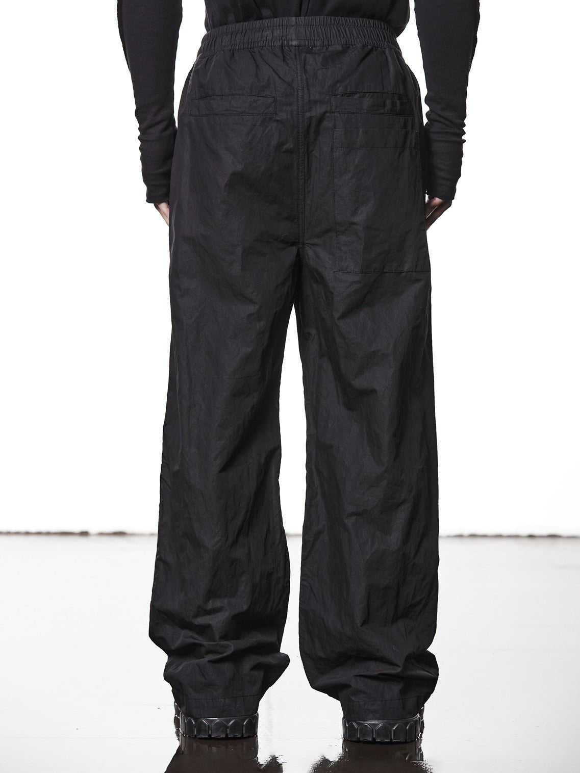 Garment - Washed Wide Leg Trousers - by THOM KROM