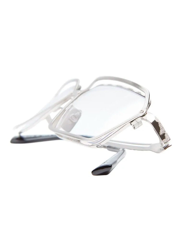 KUBORAUM H15 Silver Optical sunglasses, lens detail.