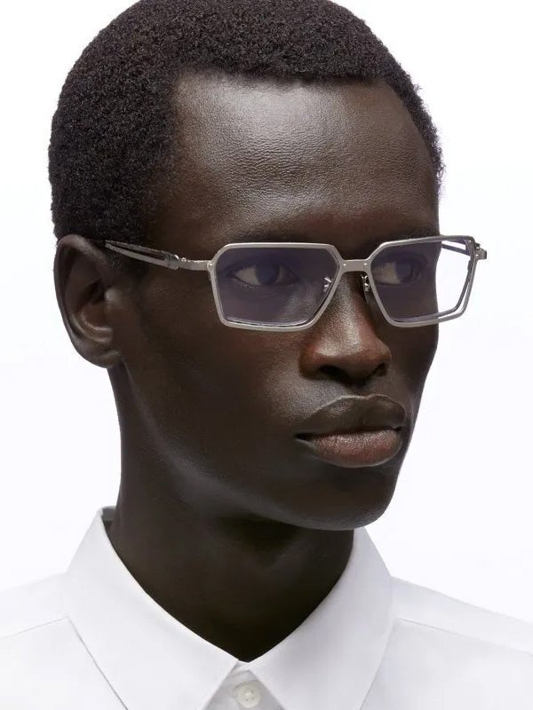 KUBORAUM H15 Silver Optical sunglasses, full frame detail.