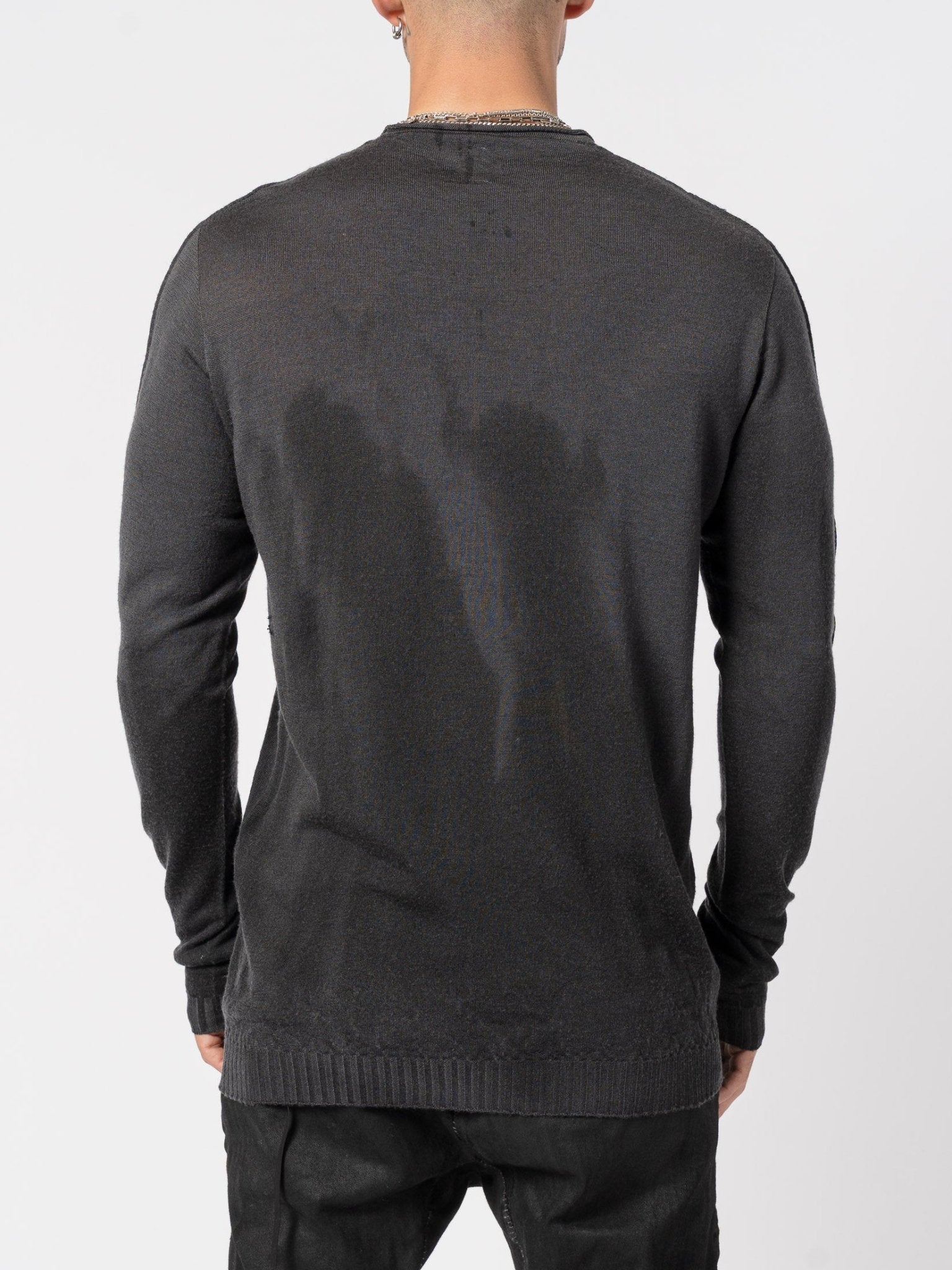 Hand - Dipped Light Wool Knit - by MD75