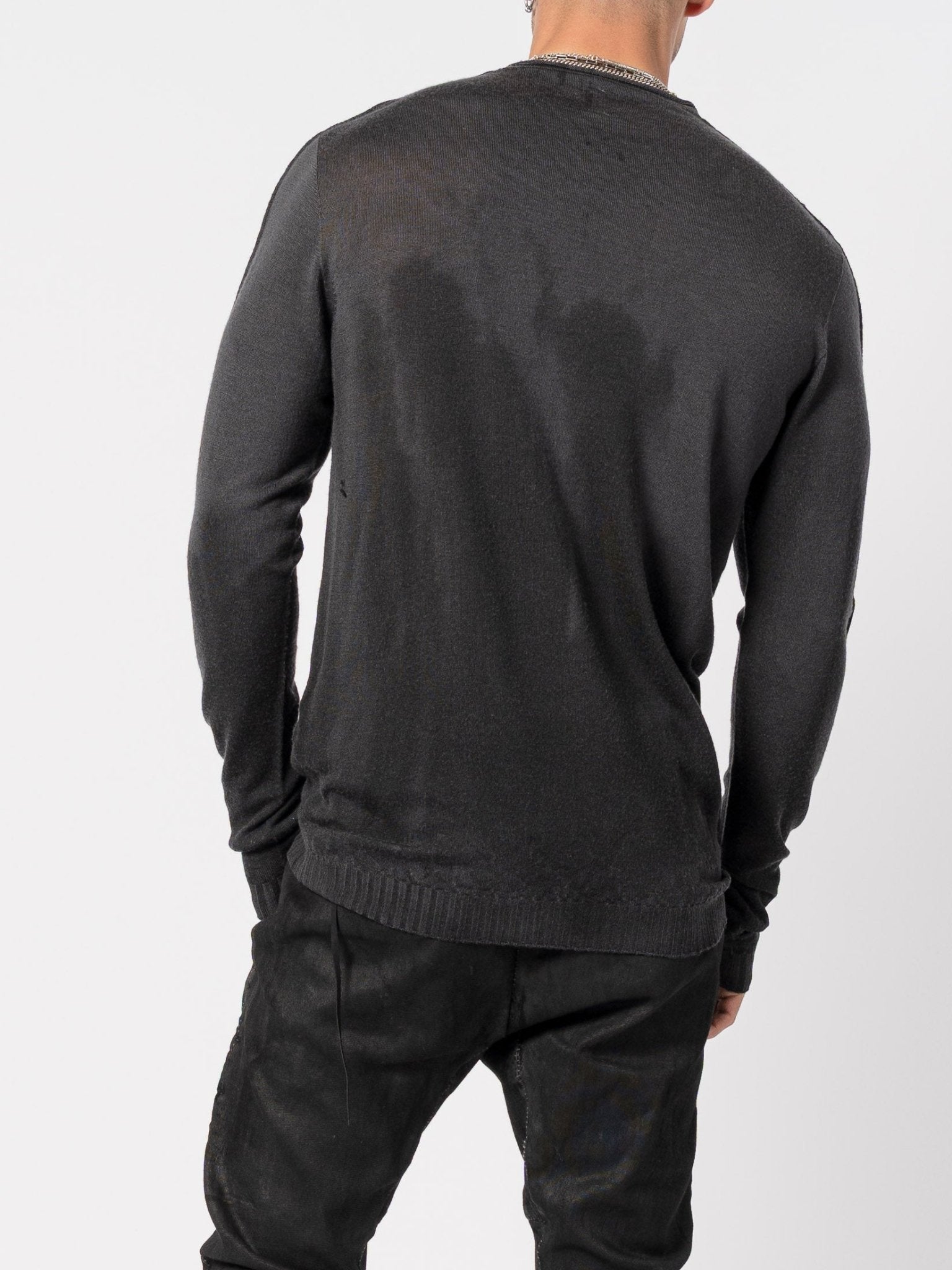 Hand - Dipped Light Wool Knit - by MD75