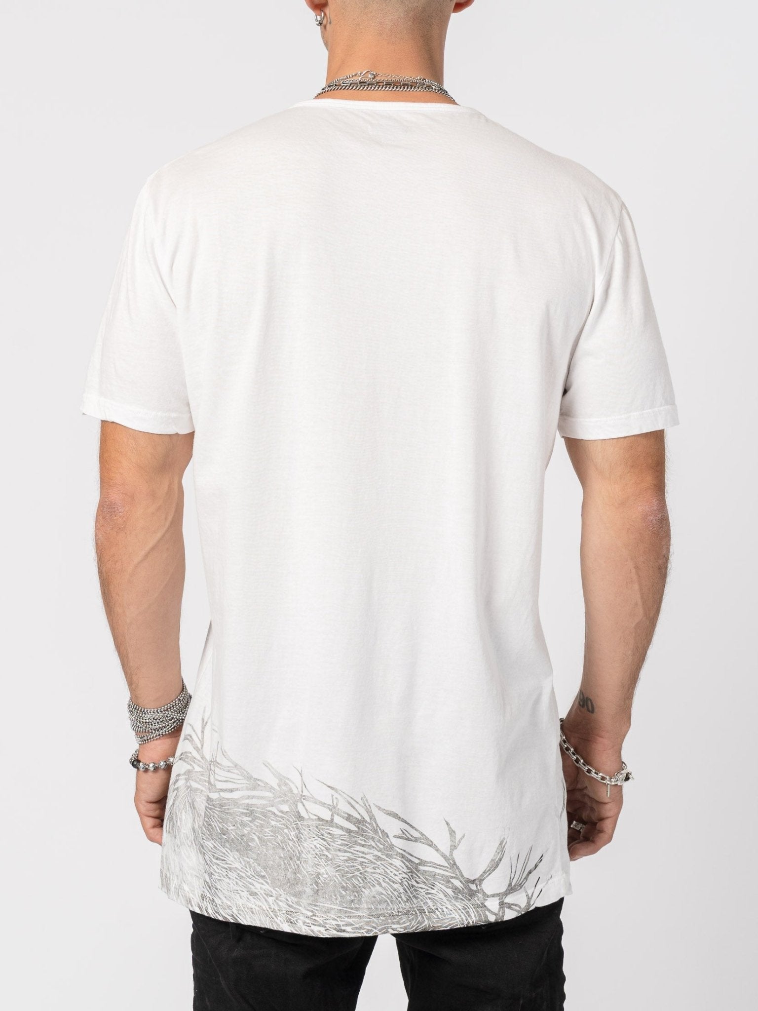 Handmade Stamp Graphic Tee - by MD75