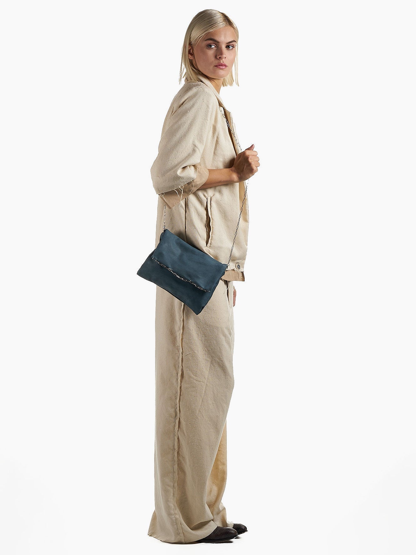 Lambskin Crossbody Bag - by DANIELE BASTA
