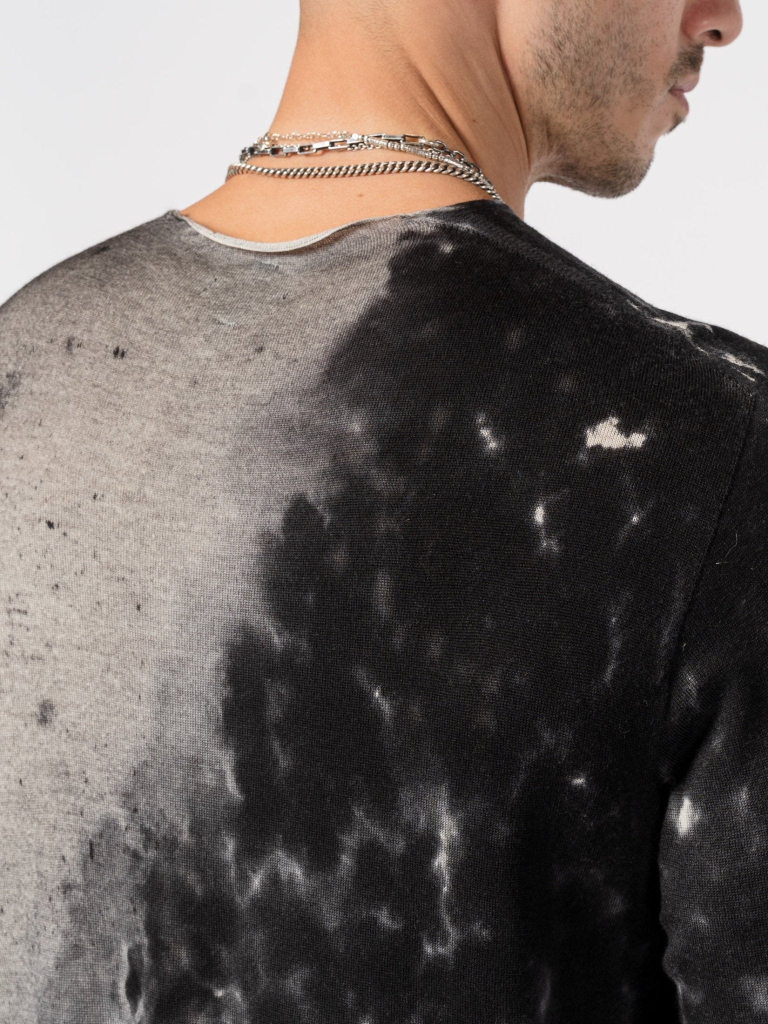 Light Wool Knit with Salt Treatment - by MD75